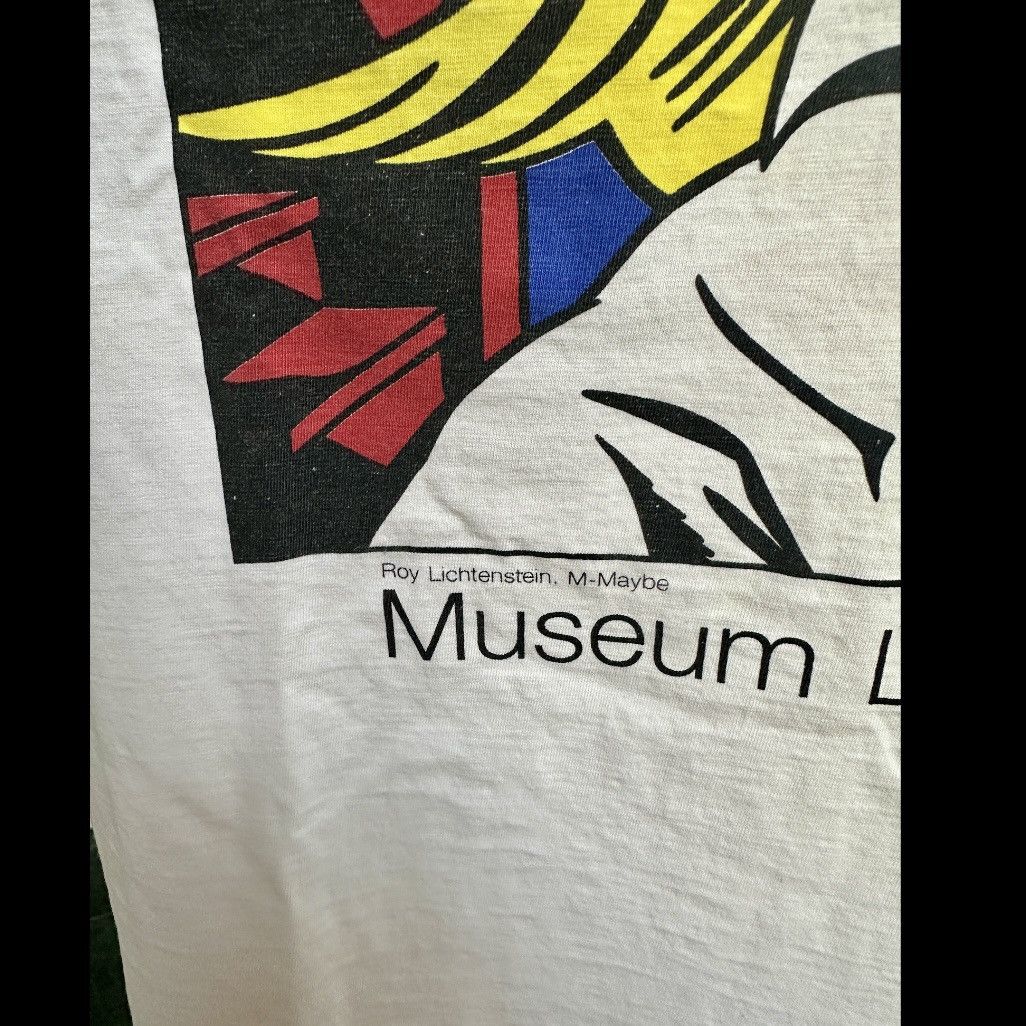 Other VINTAGE 1992 te NEUES ROY LICHTENSTEIN M-MAYBE POP ART TEE Size US XL / EU 56 / 4 - 4 Thumbnail