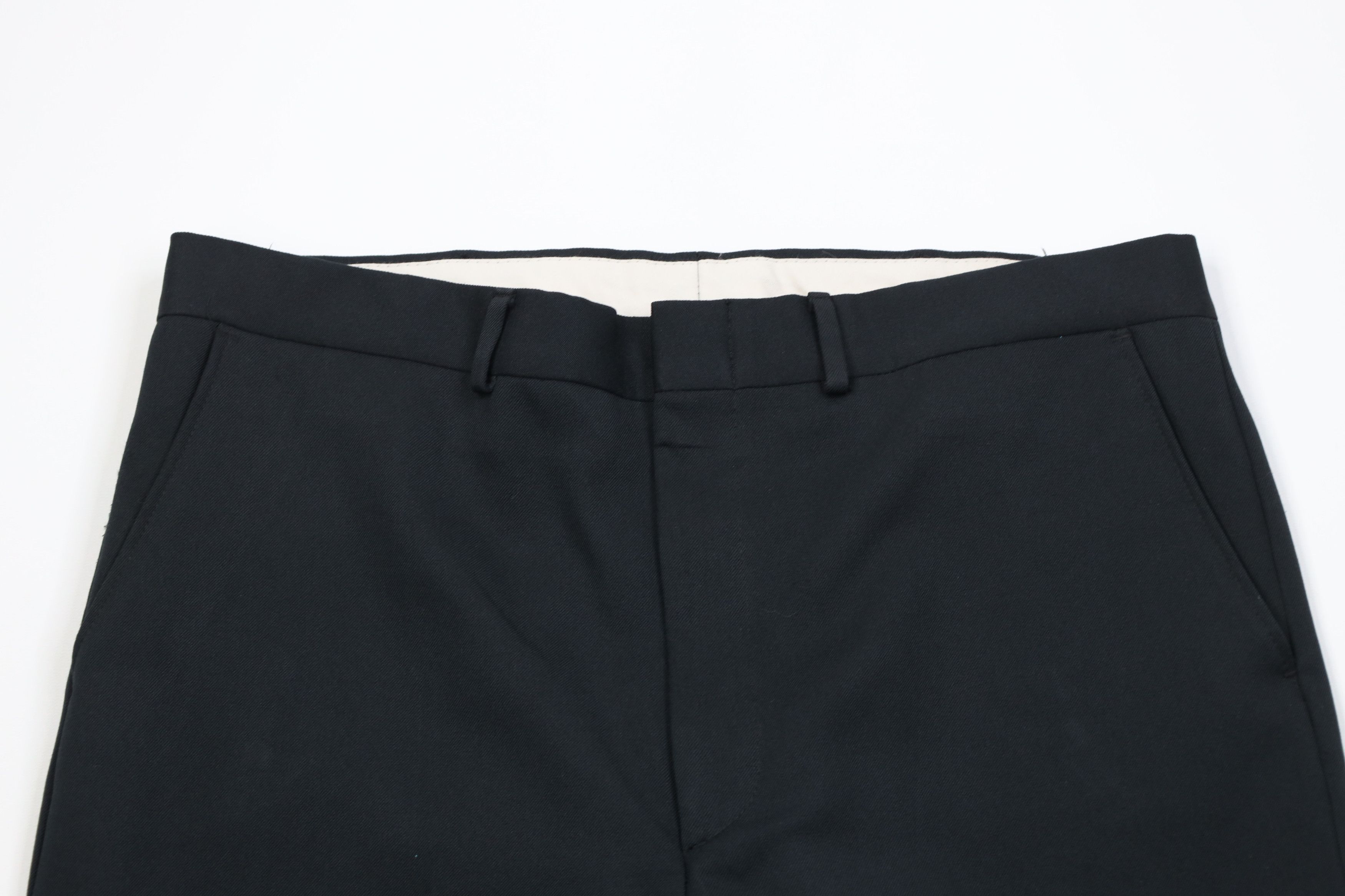 Vintage Vintage 70s Streetwear Flared Wide Leg Chino Pants Black USA Size US 36 / EU 52 - 2 Thumbnail