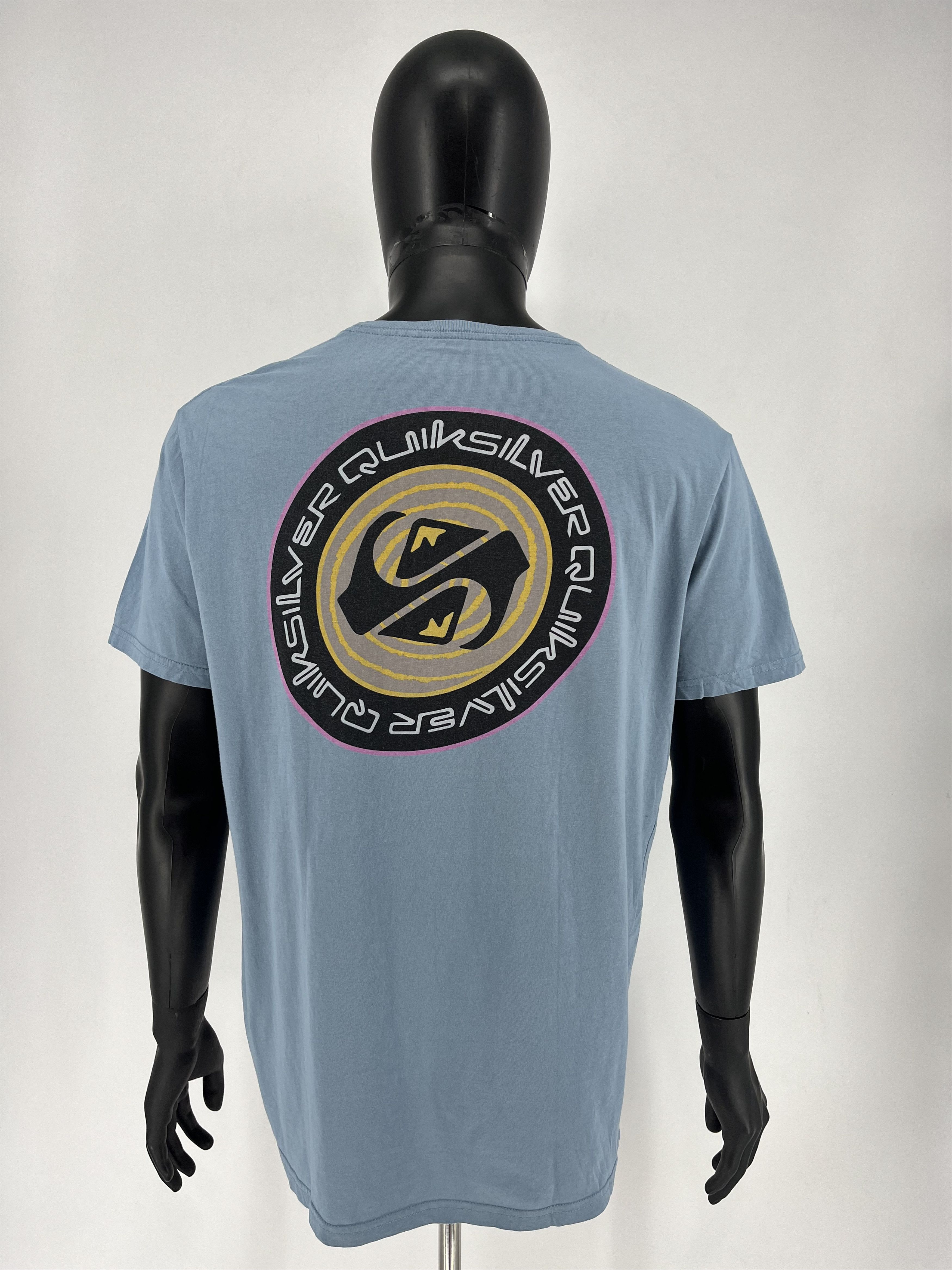 Quiksilver Vintage Quiksilver T-Shirt Medium Gray Surf Skateboard y2k Size US L / EU 52-54 / 3 - 7 Thumbnail