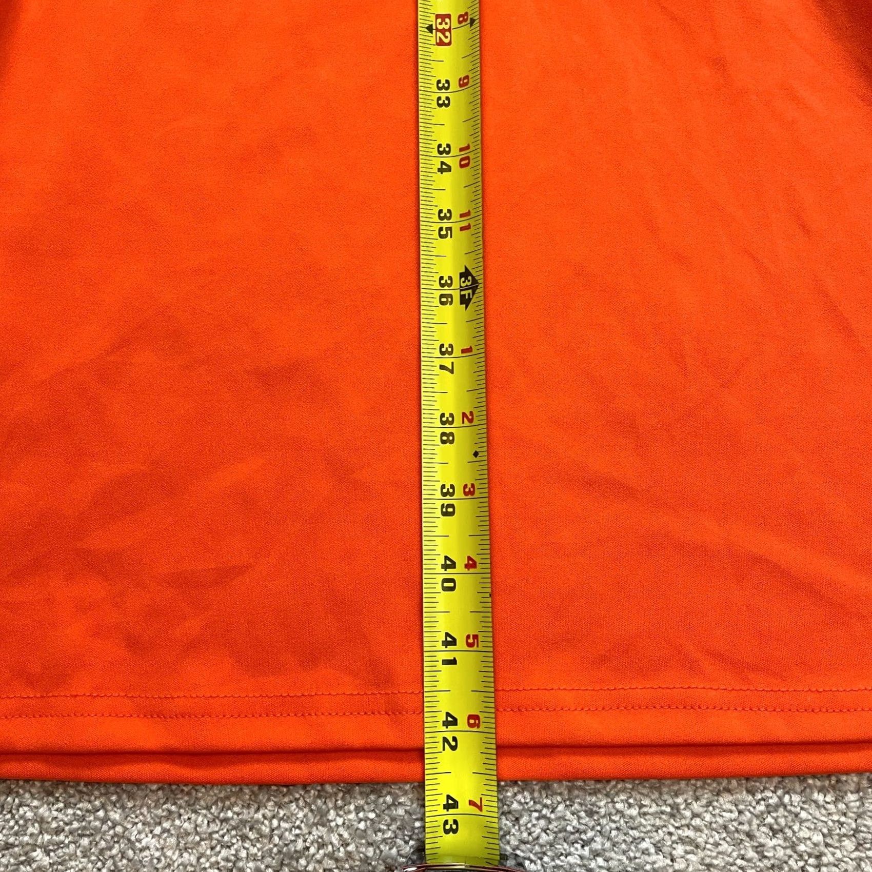B Sides Chicme Dress Womens XXL Orange Halter Strappy Fringed Sides Solid Midi Party Size XXL / US 16-18 / IT 52-54 - 3 Thumbnail