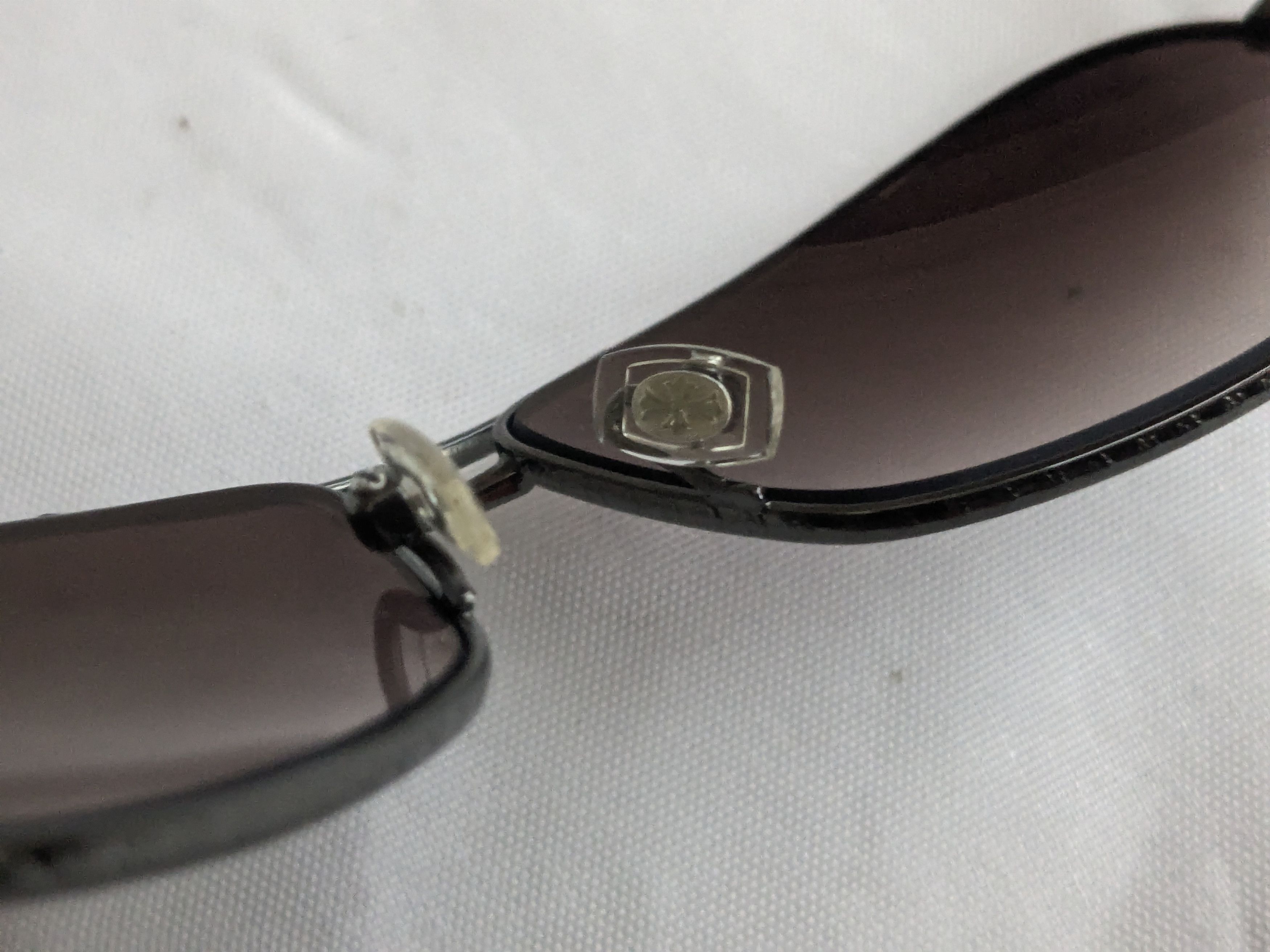 Chrome Hearts Chrome Hearts Red Riot Sunglasses Brown Leather Size ONE SIZE - 12 Thumbnail