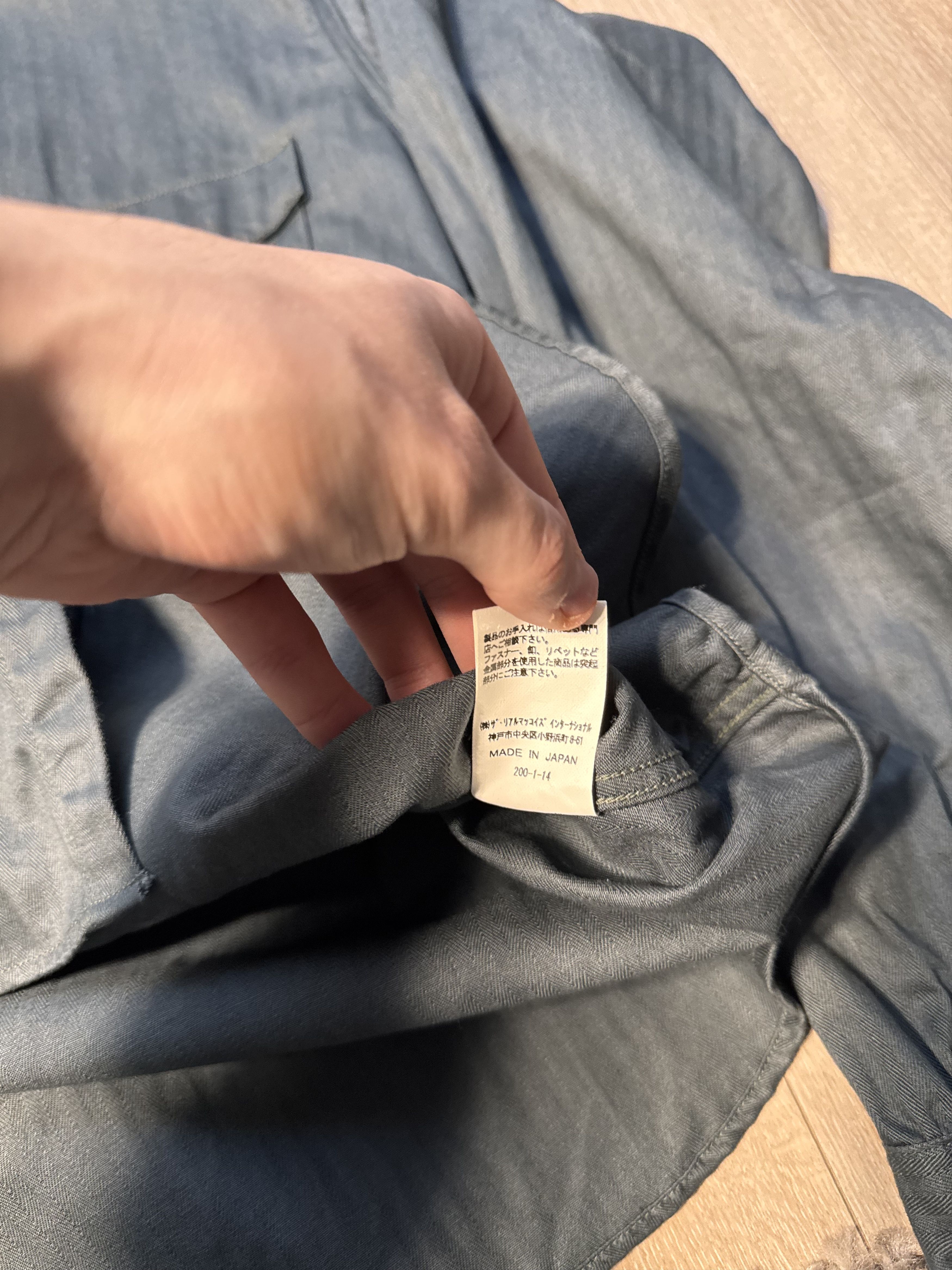 The Real McCoy's The Real McCoy's 8HU Green Work Shirt 15 Size US M / EU 48-50 / 2 - 6 Thumbnail