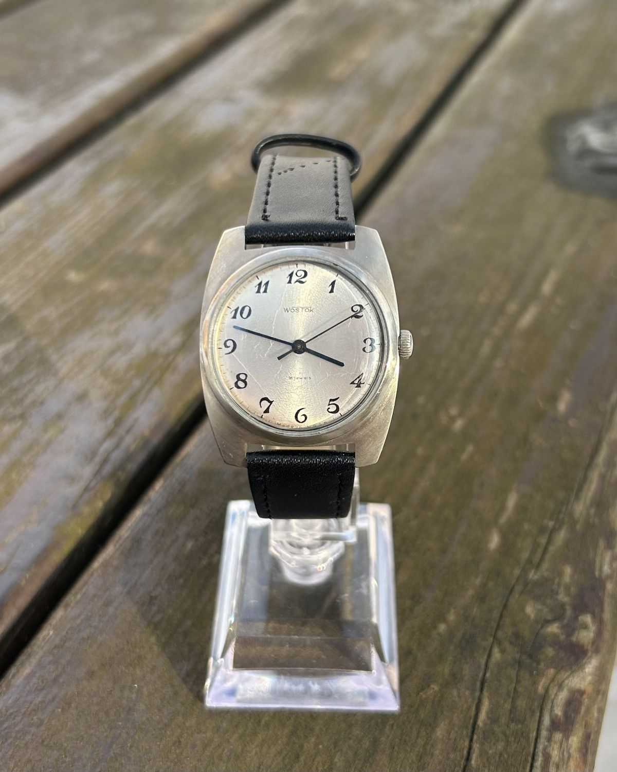 Vintage Vintage Watch Soviet USSR Mechanical Wostok Hand Winding Size ONE SIZE - 10 Thumbnail