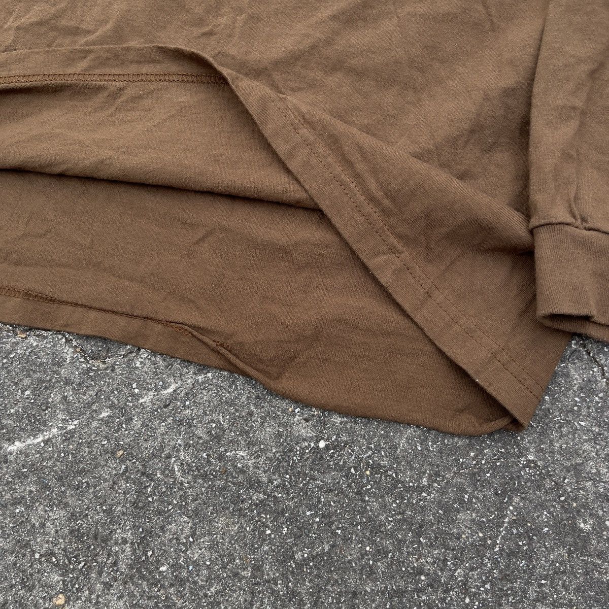 Alstyle × Vintage Vintage AALstyles Long Sleeve Coffee Brown Shirt Size US XXL / EU 58 / 5 - 3 Thumbnail