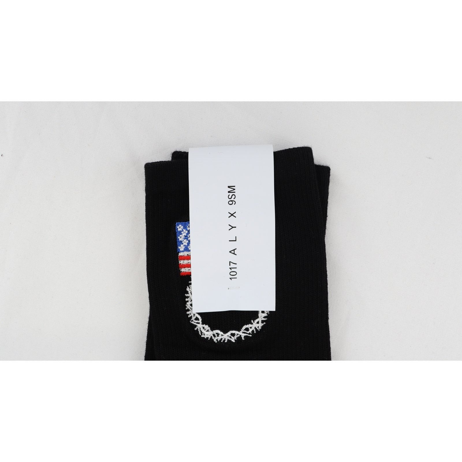 1017 ALYX 9SM o1rshd1 S/M / American Flag Socks in Black Size ONE SIZE - 3 Thumbnail