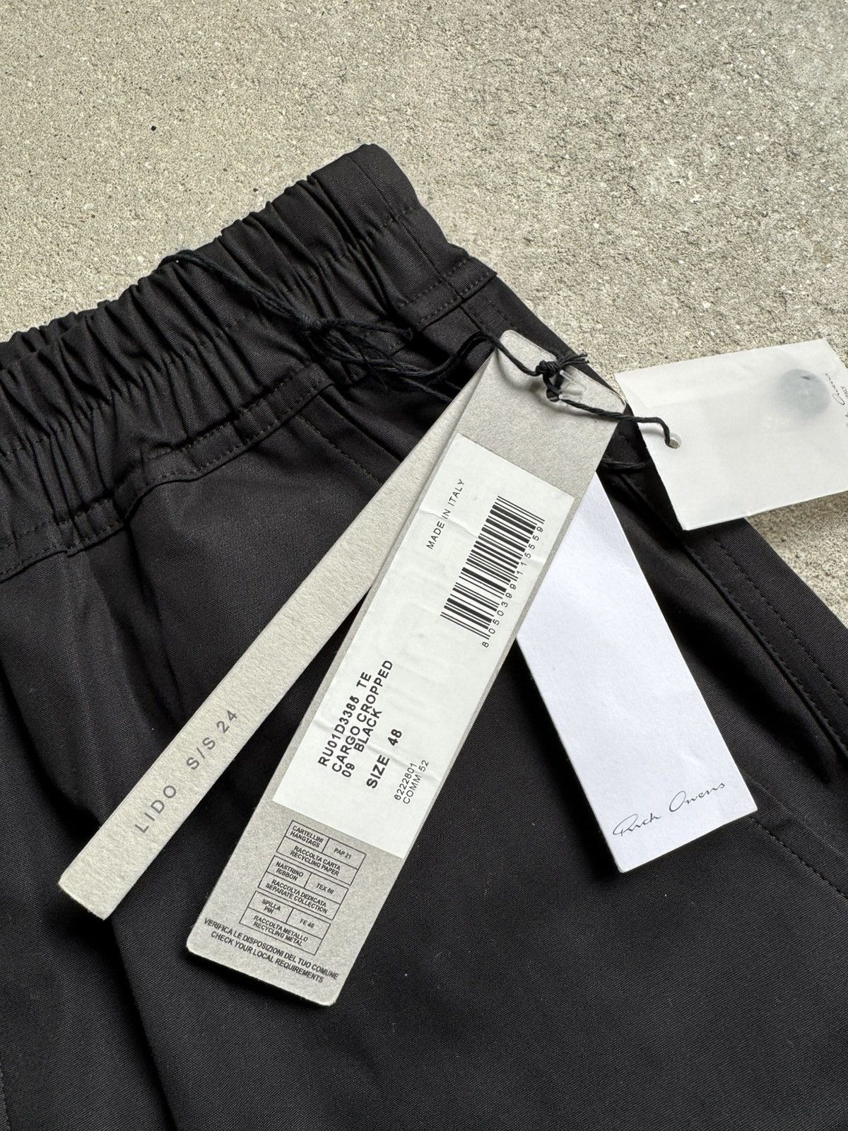 Rick Owens New Rick Owens Cargo Shorts Cropped Size US 32 / EU 48 - 7 Thumbnail