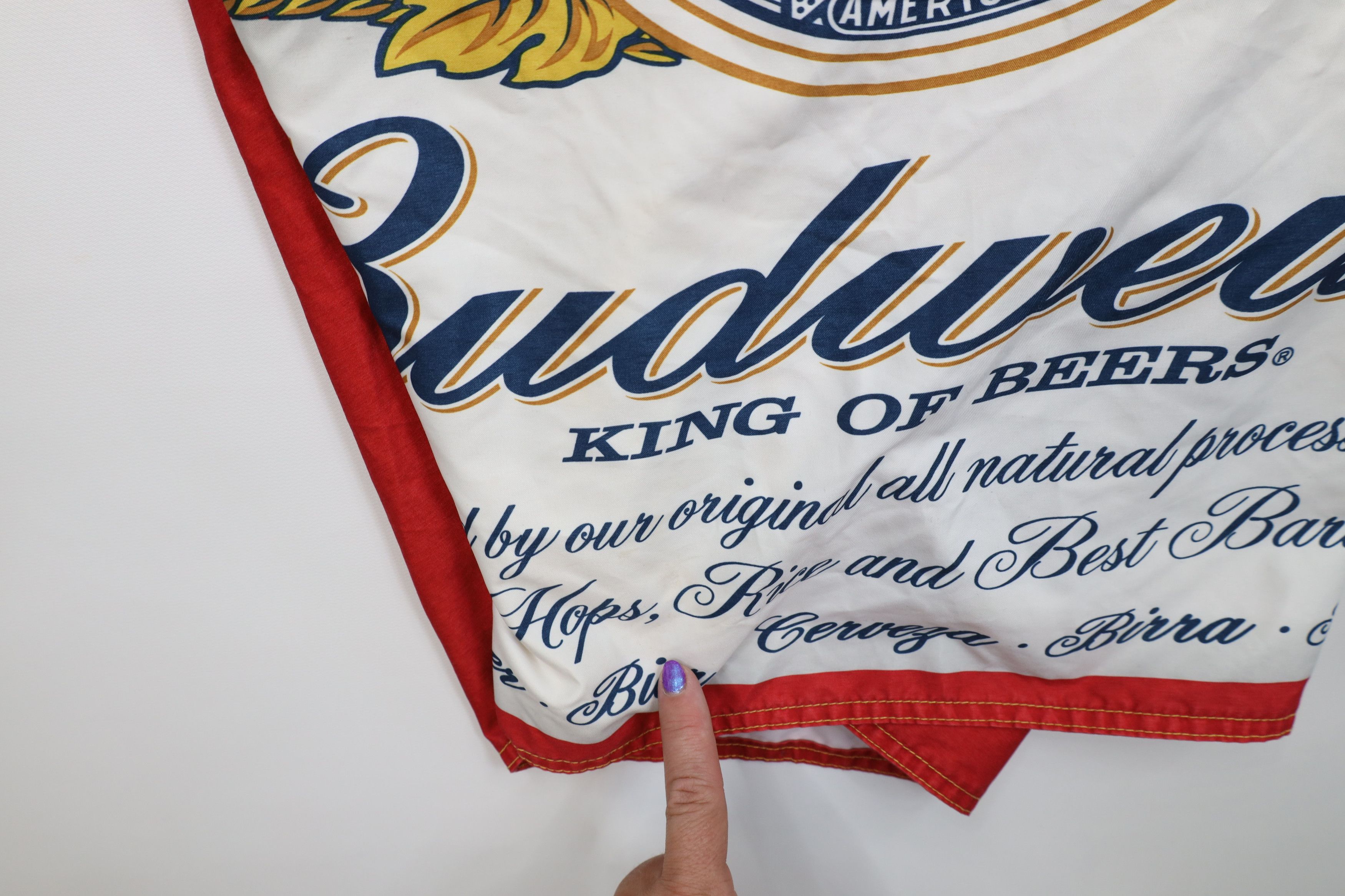 Budweiser Vintage Y2K Anheuser Busch Budweiser Board Shorts Trunks Size US 38 / EU 54 - 8 Thumbnail