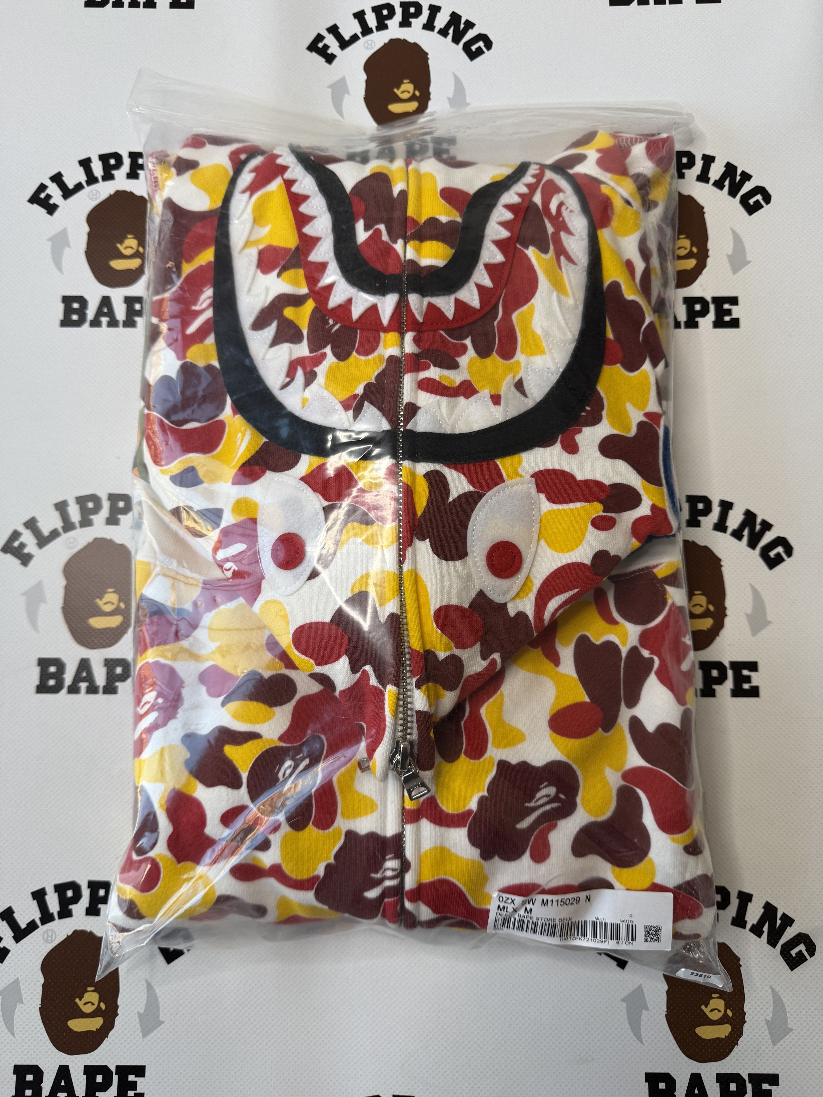 Bape BAPE BEIJING SEPARATE SHARK FULL ZIP HOODIE Size US S / EU 44-46 / 1 - 17 Thumbnail