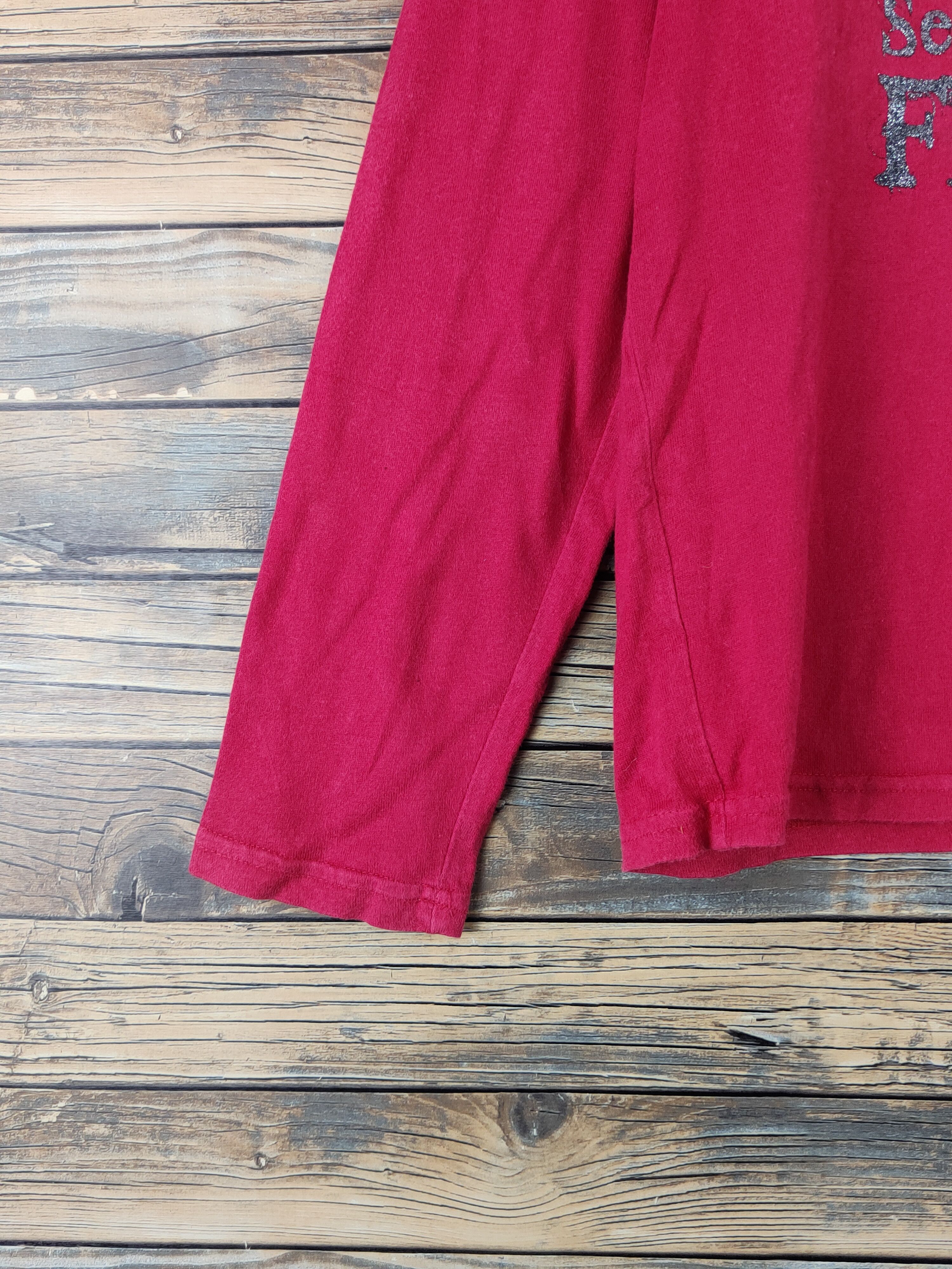Anime DLL One Piece portgas D Ace Red Long Sleeve T-shirt #1444 Size US L / EU 52-54 / 3 - 5 Thumbnail
