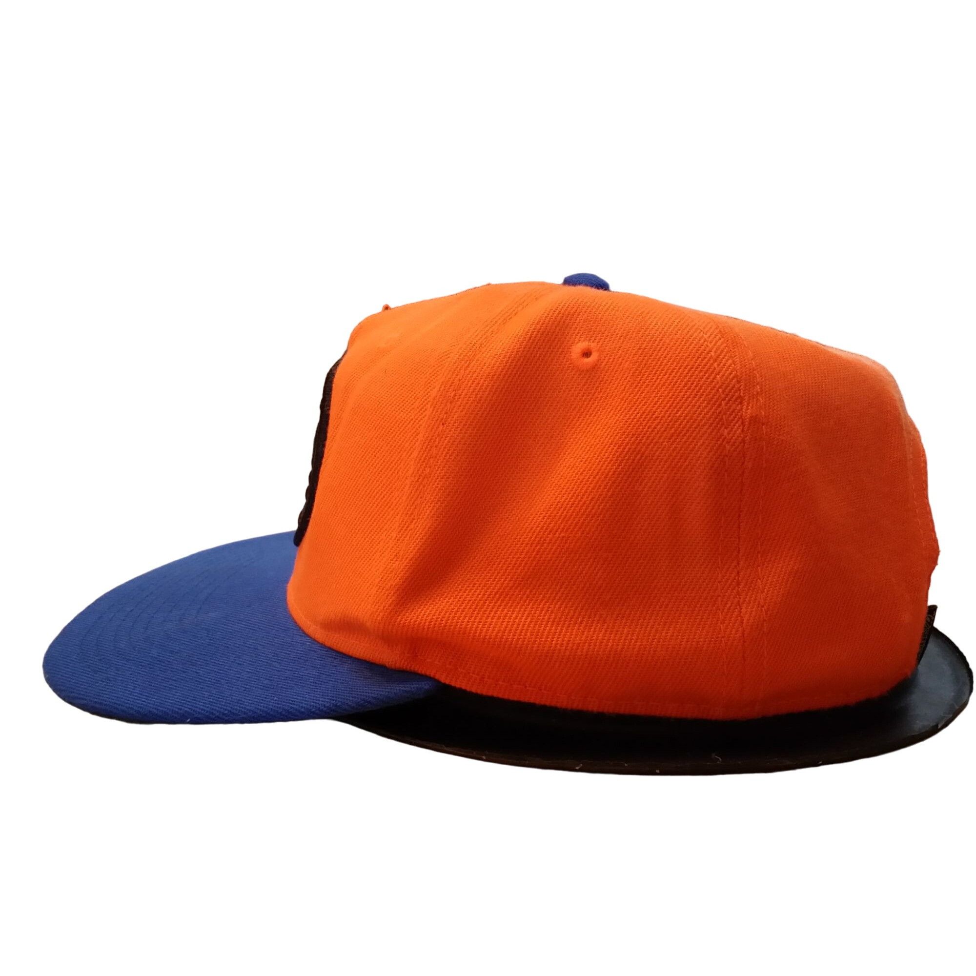 Cartoon Network Dragon Ball Z Snapback Hat Kanji Orange Blue Japanese Oolong Size ONE SIZE - 2 Thumbnail
