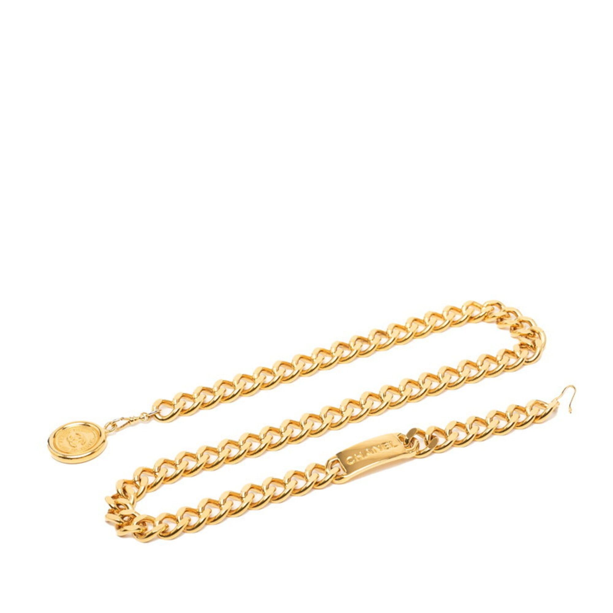 Chanel Chanel Coco Mark 31 RUE CAMBON Le Cambon Chain Belt Gold Plated Women's CHANEL Size ONE SIZE - 1 Thumbnail