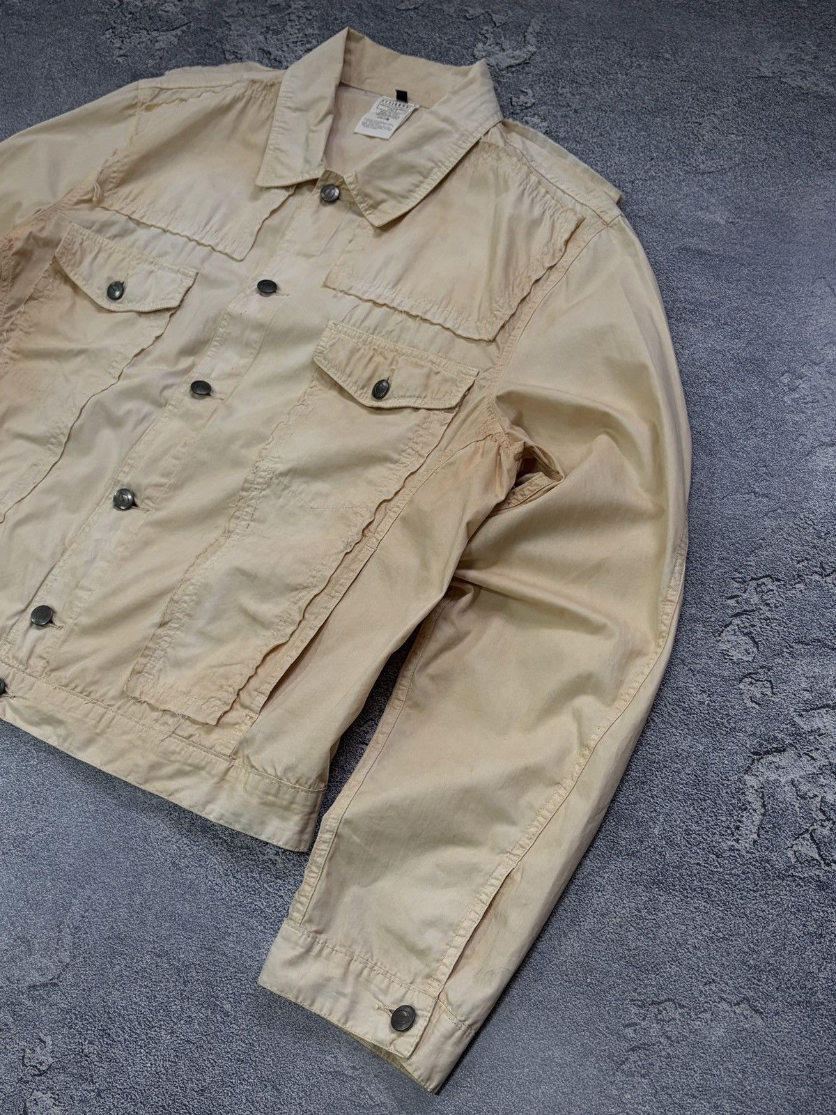 Just Cavalli Just Cavalli Vintage Patchwork Distressed Jacket Y2K XL Size US XL / EU 56 / 4 - 9 Thumbnail