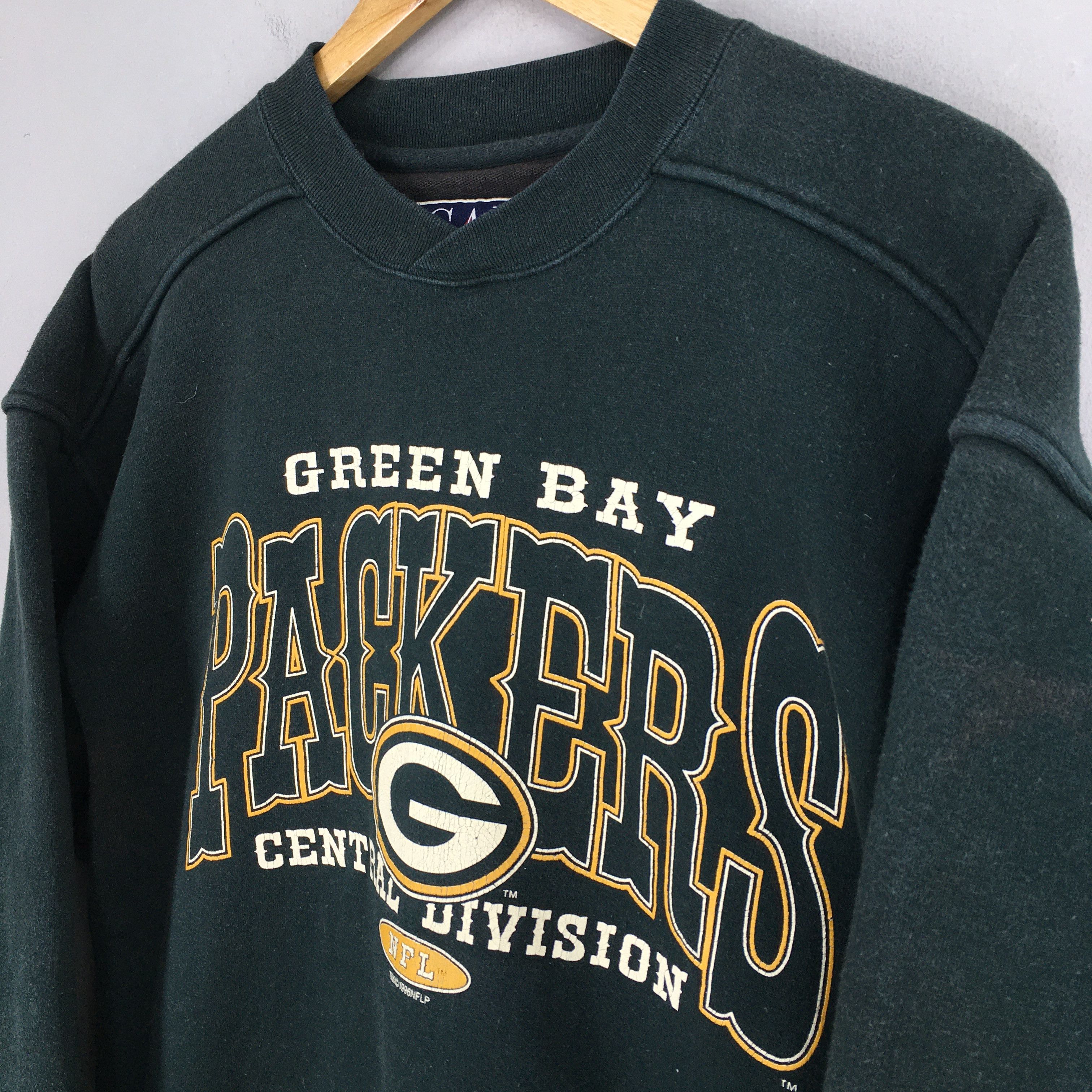 NFL × Vintage Green Bay Packers Football NFL Sweatshirt Medium Size US M / EU 48-50 / 2 - 3 Thumbnail