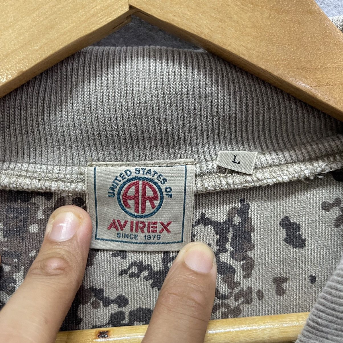 Avirex Avirex Military-Inspired Digital Camo Zip Jacket Size US L / EU 52-54 / 3 - 9 Thumbnail