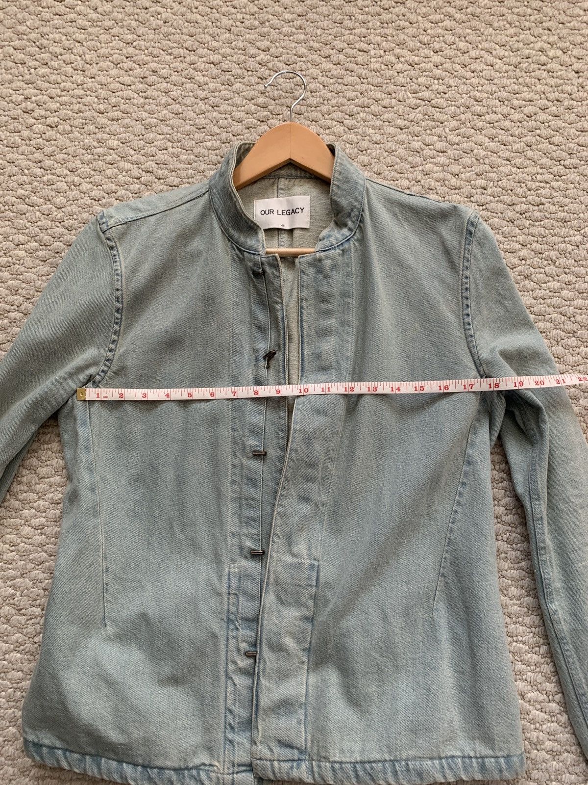 Our Legacy Our Legacy Octopus Print Denim Jacket Size US S / EU 44-46 / 1 - 2 Thumbnail