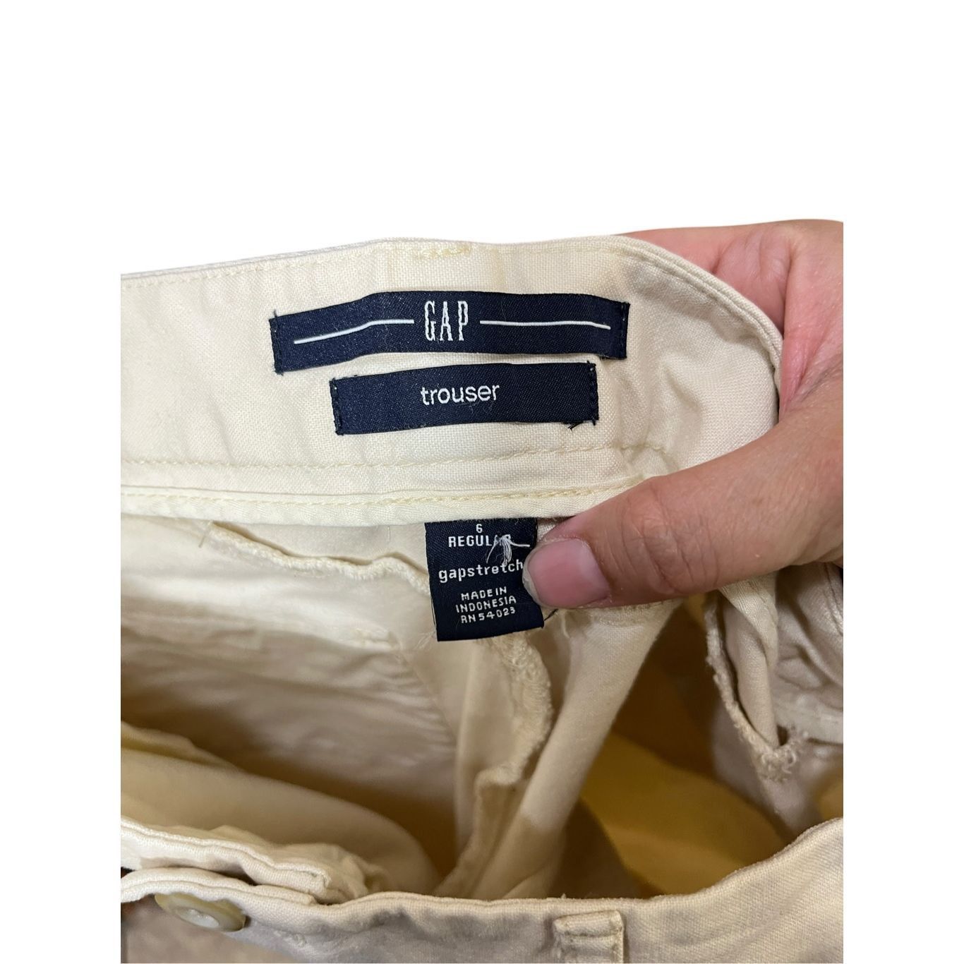 Gap Gap Y2K Wide Leg Mid Rise Trousers Pants Size 6 Size 28" / US 6 / IT 42 - 9 Thumbnail