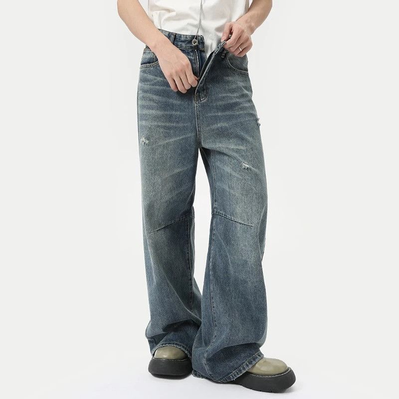 Jean Stonewave Wide Leg Denim Size US 33 - 5 Thumbnail