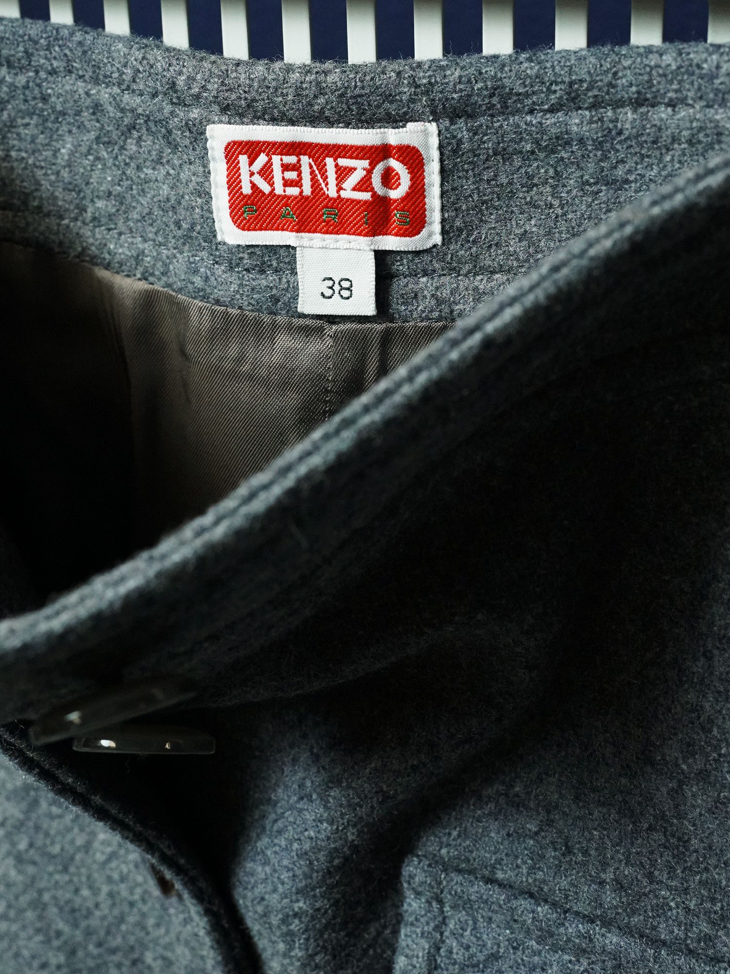 Kenzo KENZO Front Pocket Mini Skirt Size 27" / US 4 / IT 40 - 3 Thumbnail