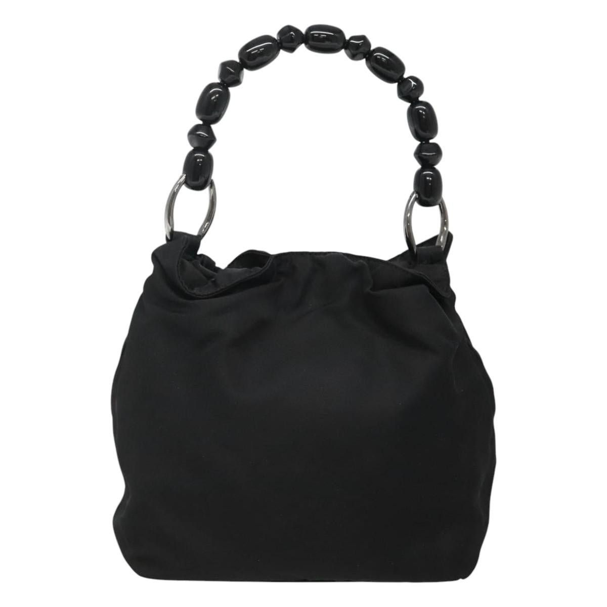 Dior DIOR Maris Pearl Shoulder Bag Nylon Black Silver Size ONE SIZE - 3 Thumbnail