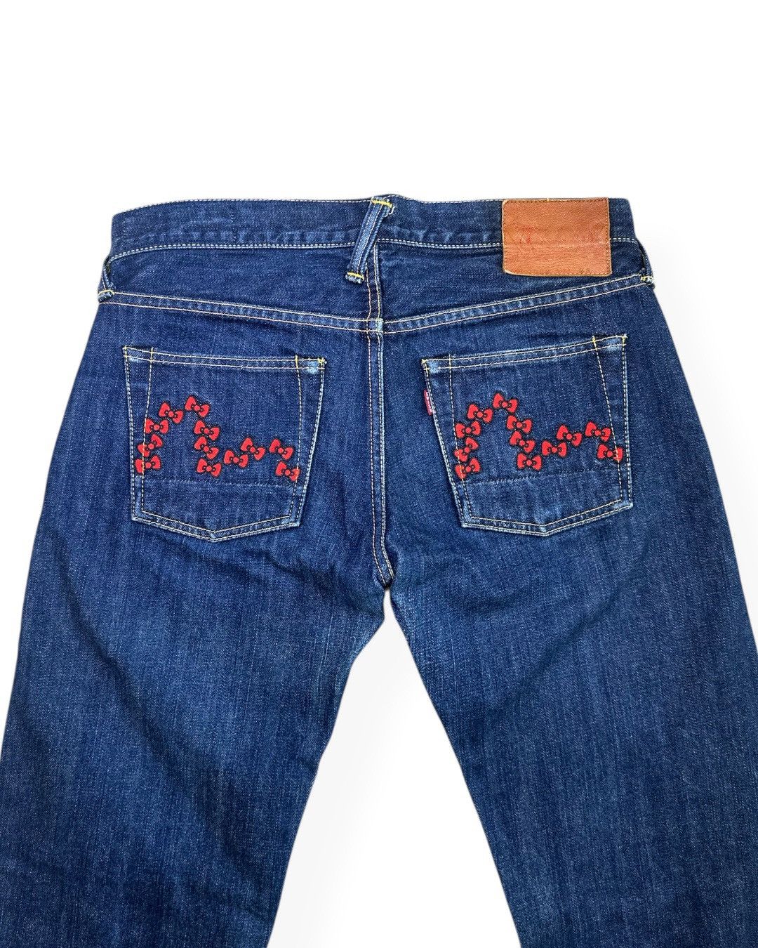 Evisu Rare 00s Evisu x Hello Kitty Collaboration Jeans Size US 28 / EU 44 - 4 Thumbnail
