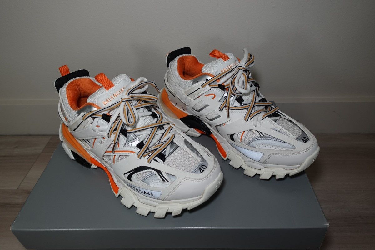 Balenciaga Men’s Balenciaga Track Sneaker in White Size US 7 / EU 40 - 2 Thumbnail