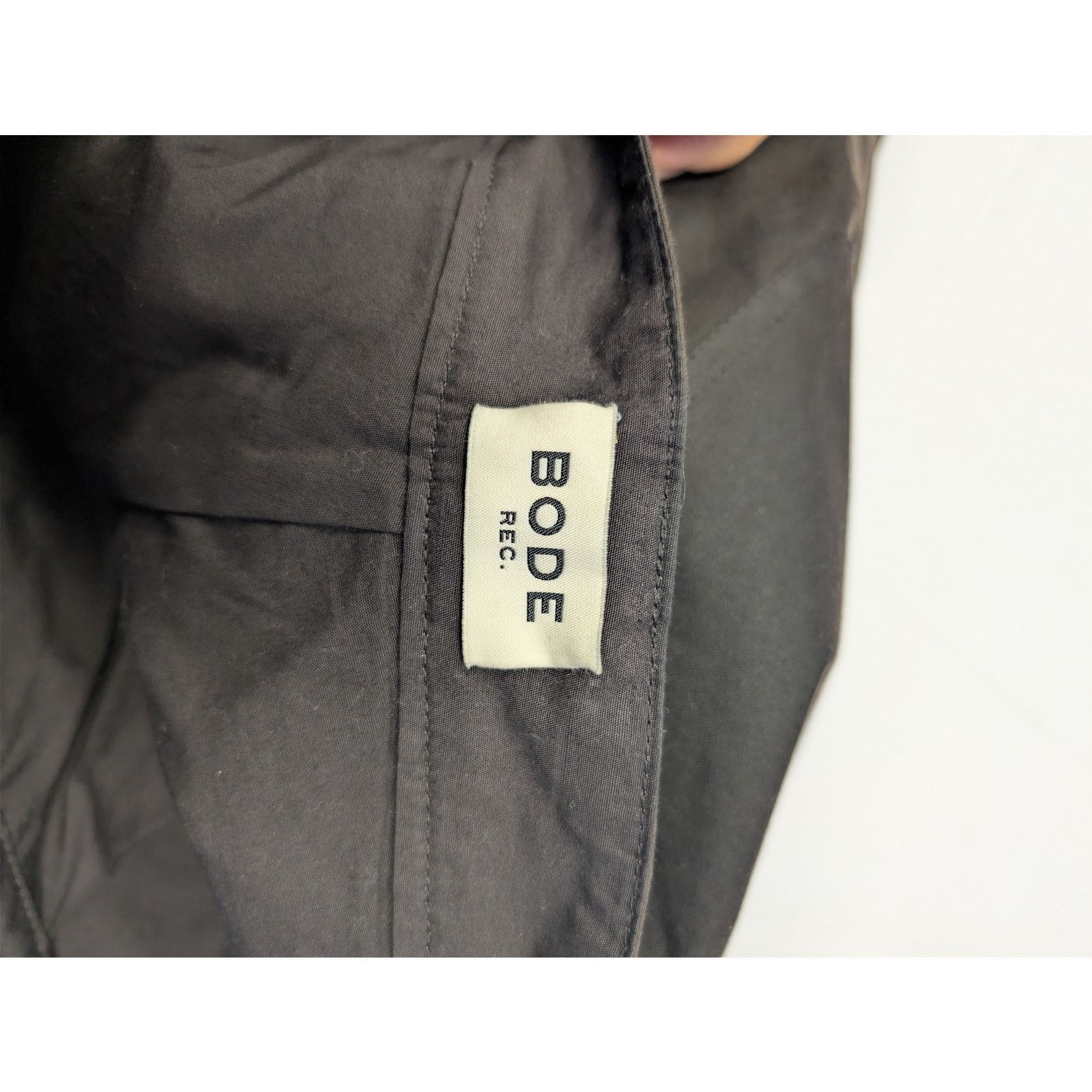Bode o1rshd1 Waxed Cotton Knolly Brook Trousers in Brown Size US 38 / EU 54 - 18 Thumbnail
