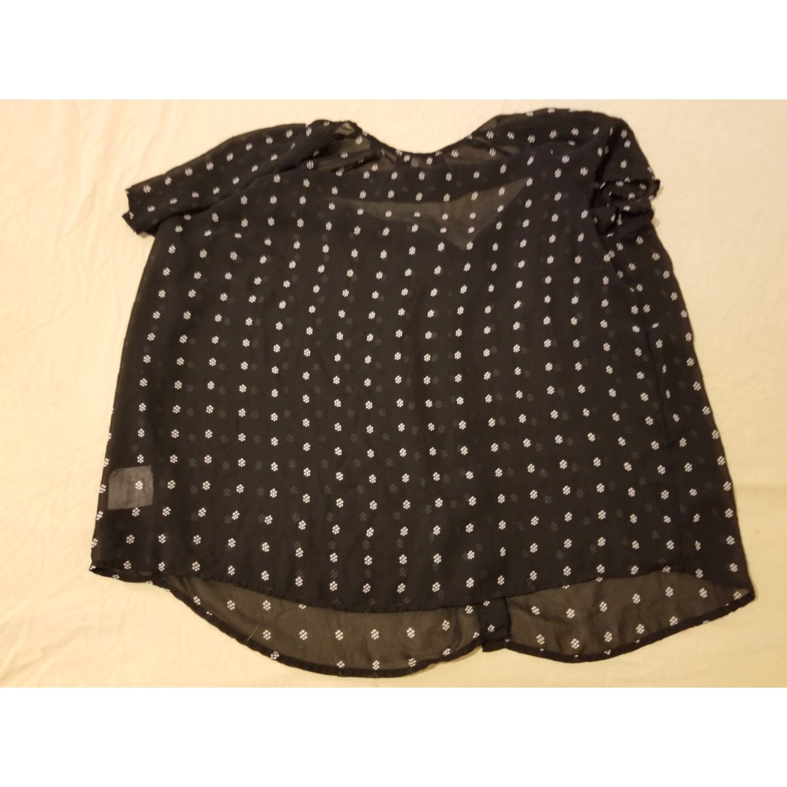 Old Navy Womens Old Navy Shirt Blouse XL Black Blouse Women XL Black Size XL / US 12-14 / IT 48-50 - 7 Thumbnail