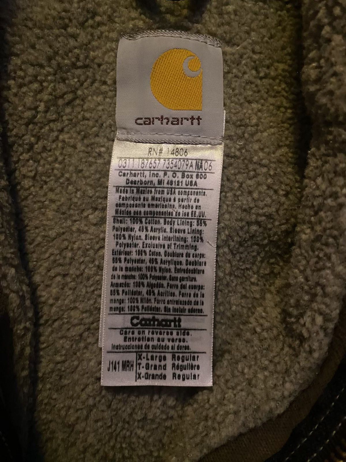 Carhartt Vintage Carhartt Jacket J141 Size US XL / EU 56 / 4 - 3 Thumbnail