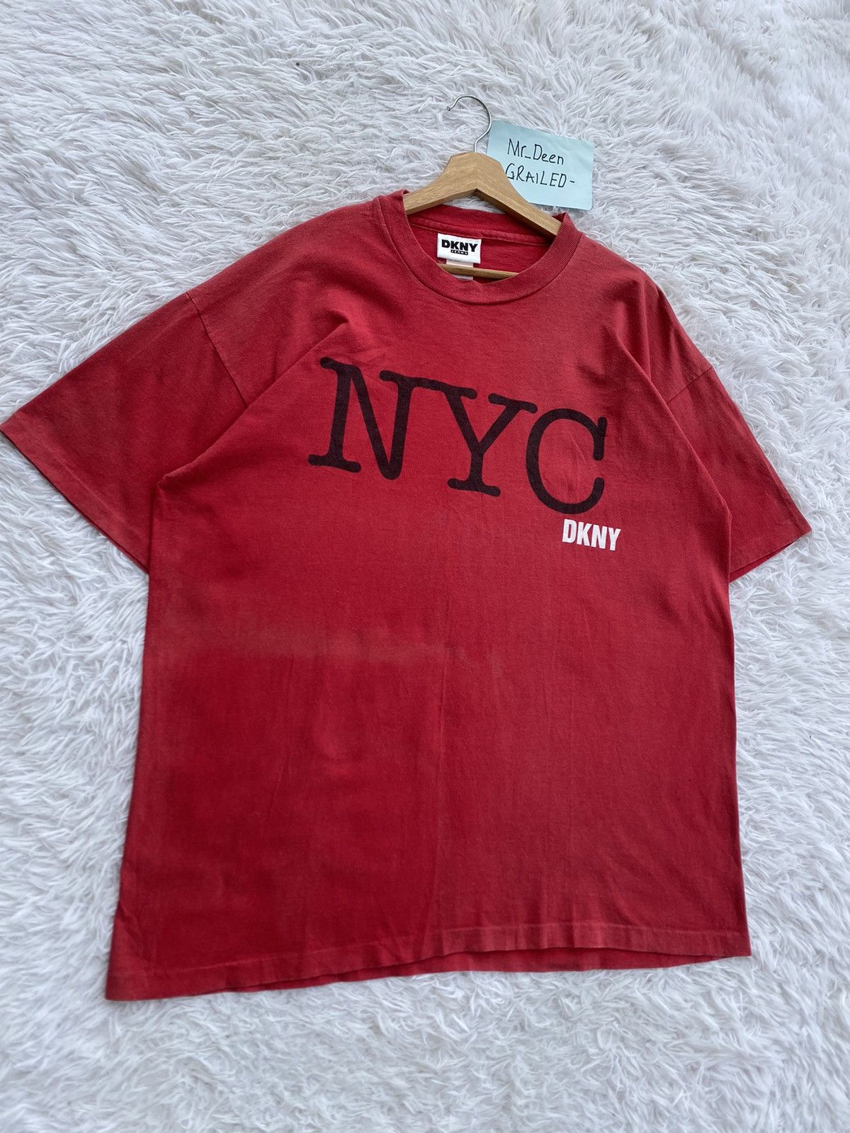 DKNY Rare Vintage NYC DKNY Tshirt Size US L / EU 52-54 / 3 - 2 Thumbnail
