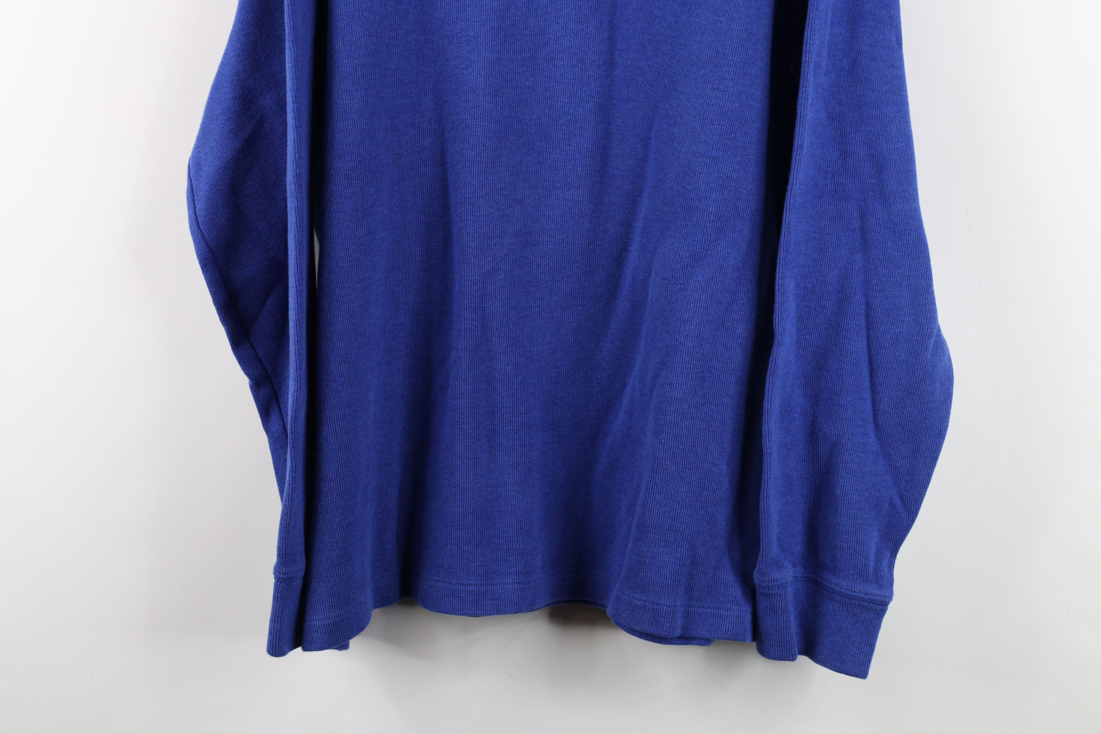 Ralph Lauren Vintage Ralph Lauren Ribbed Knit Half Zip Pullover Sweater Size US L / EU 52-54 / 3 - 3 Thumbnail