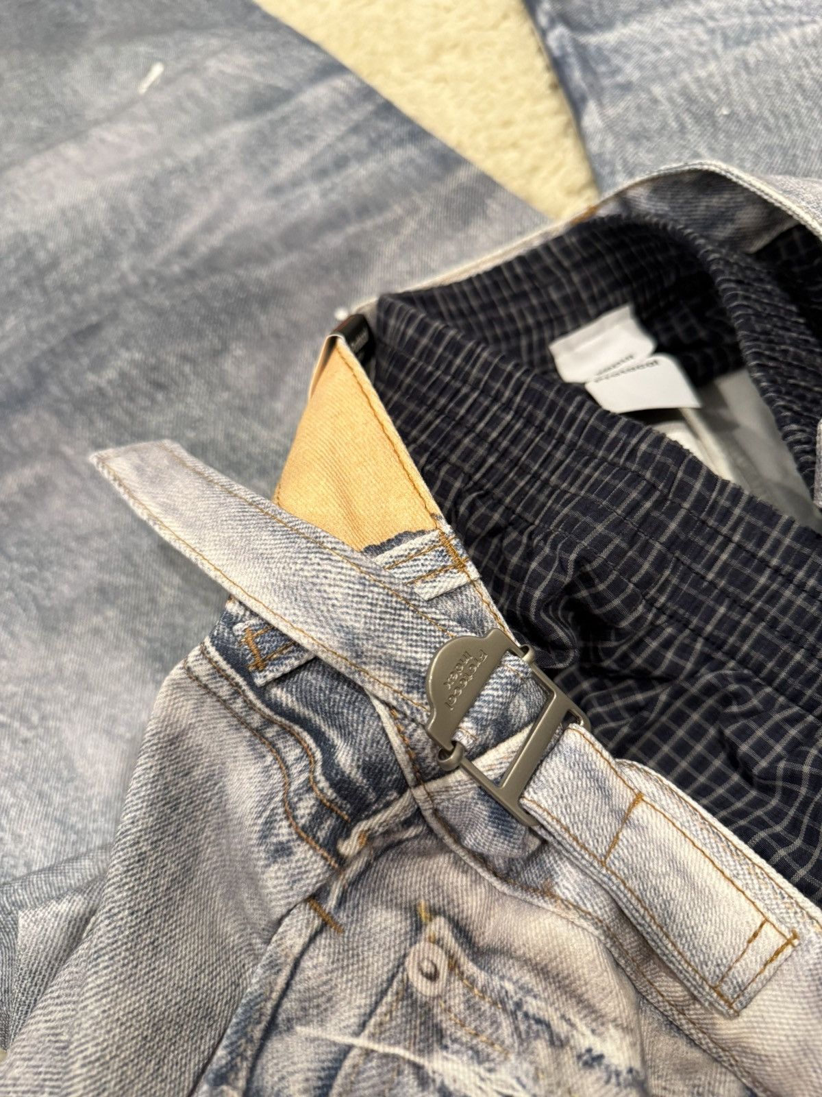 PROJECT G/R Project GR Protocol Index Trompe-L'OEIL LAYERED PANTS Size US 30 / EU 46 - 14 Thumbnail