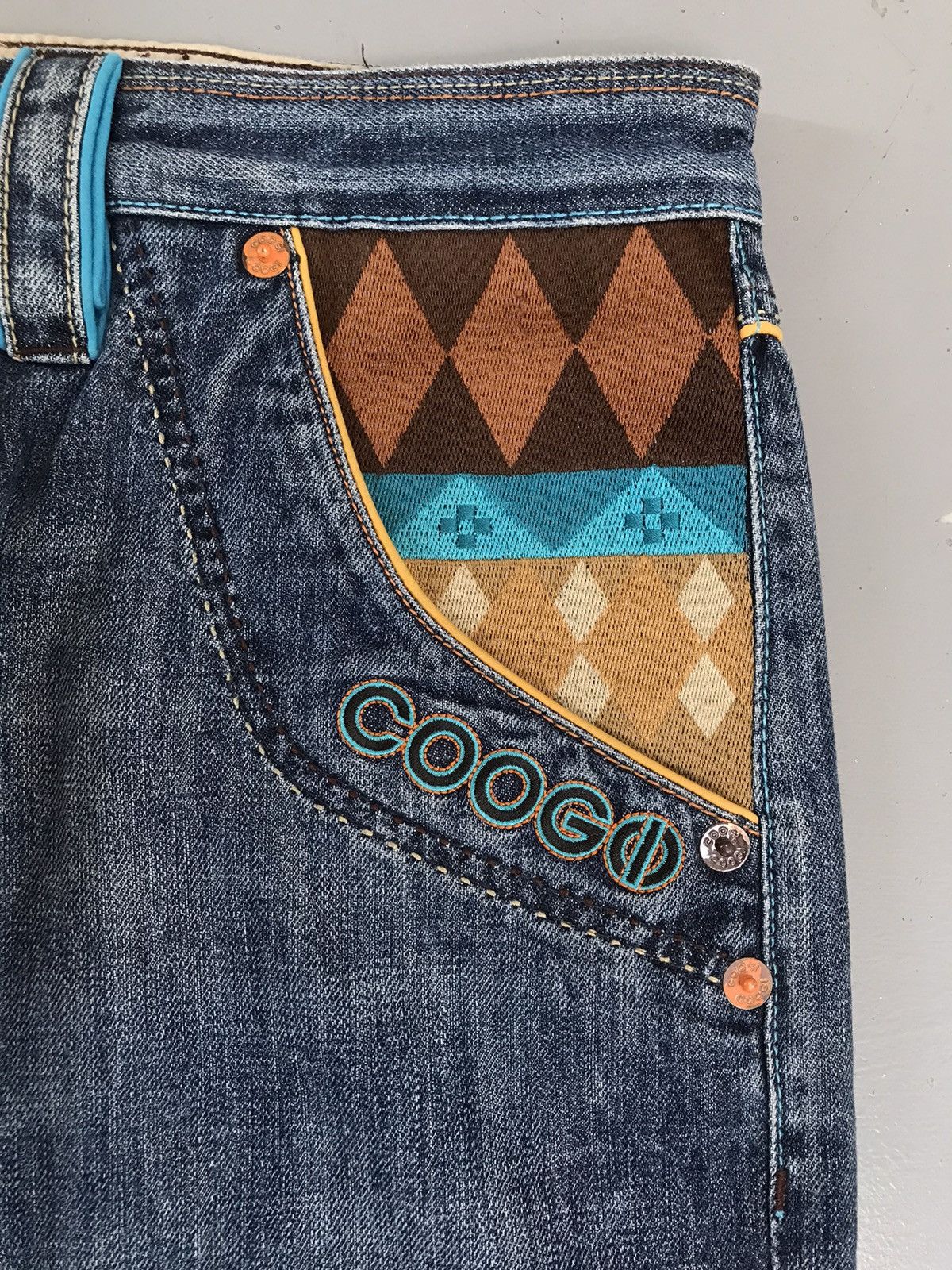 Coogi × Vintage Vintage Coogi embroidered denim Size US 36 / EU 52 - 5 Thumbnail