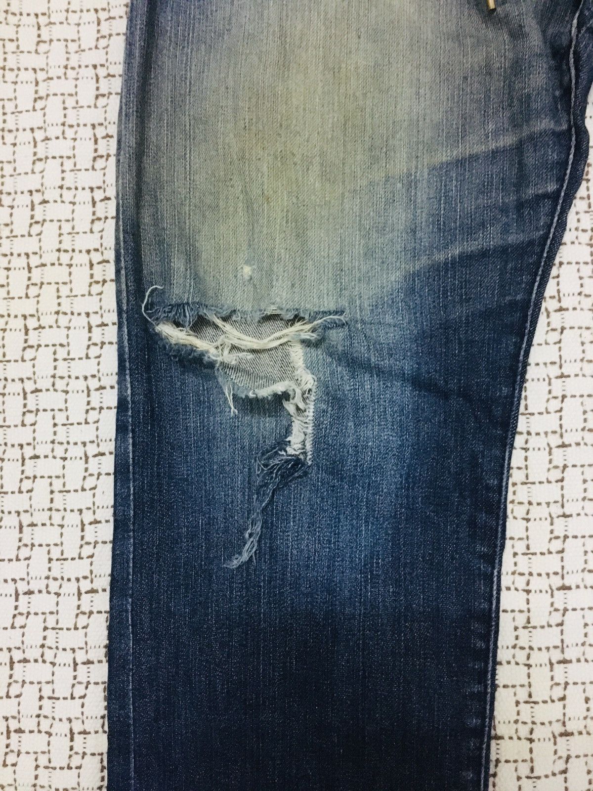 Other HK Works London Distressed Jeans (17) Size US 36 / EU 52 - 4 Thumbnail