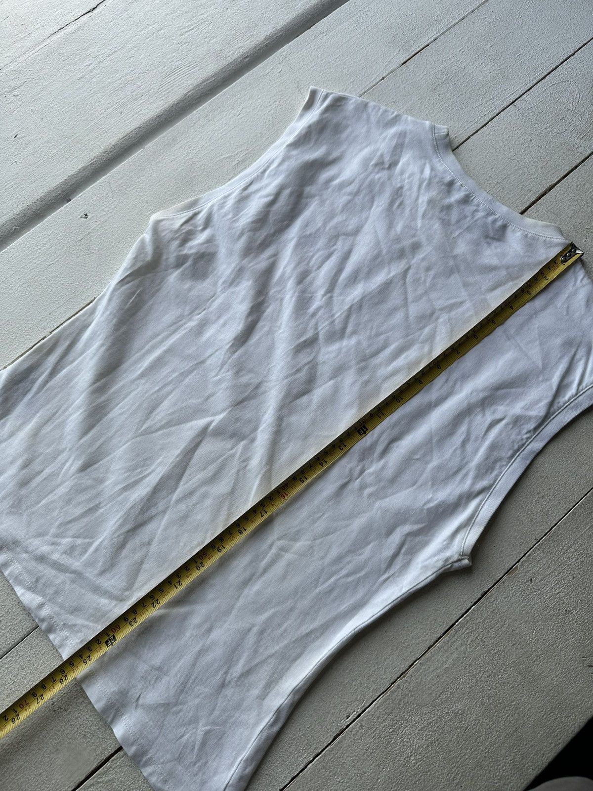 Jaded London 🚨 JADED LONDON Y2K BIG LOGO WHITE TANK TOP MEN SKATE SK8 Size US L / EU 52-54 / 3 - 12 Thumbnail
