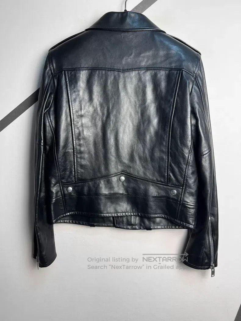 Saint Laurent Paris Saint Laurent Paris Biker Leather Jacket Size S / US 4 / IT 40 - 2 Thumbnail