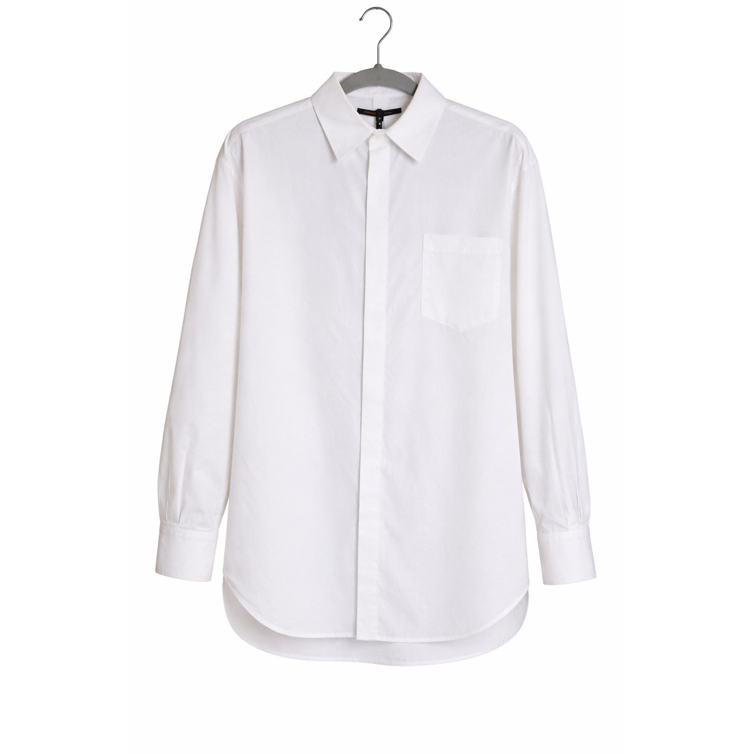 Maje Maje NWT White Poplin Shirt Classic Shirt Size US M / EU 48-50 / 2 - 1 Thumbnail