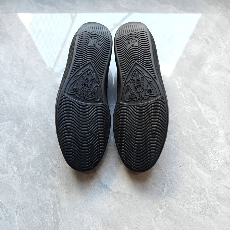 Gucci Gucci Ace Striped Low-Top Sneakers for Men - Size US 9.5 / EU 42-43 - 2 Thumbnail