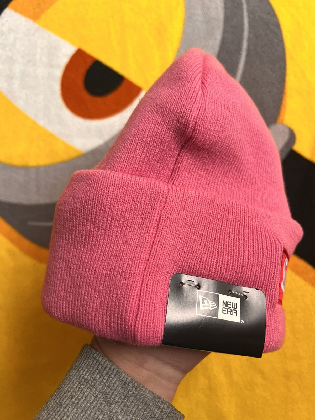 Supreme Supreme® / New Era Box Logo Beanie – Magenta (FW25) pink red Size ONE SIZE - 11 Thumbnail