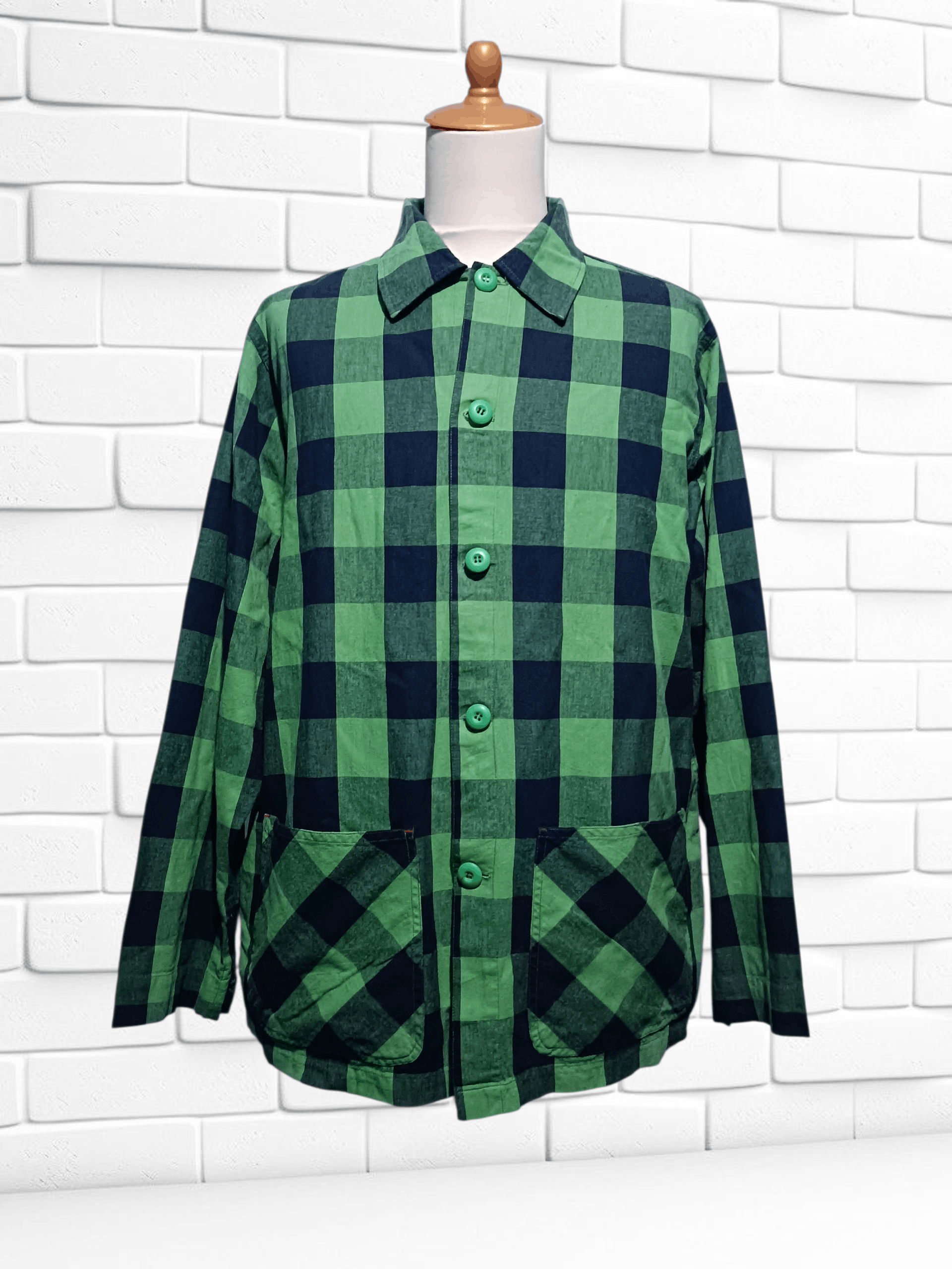 Japanese Brand Japanese Buffalo Check Shirt Size US L / EU 52-54 / 3 - 1 Thumbnail