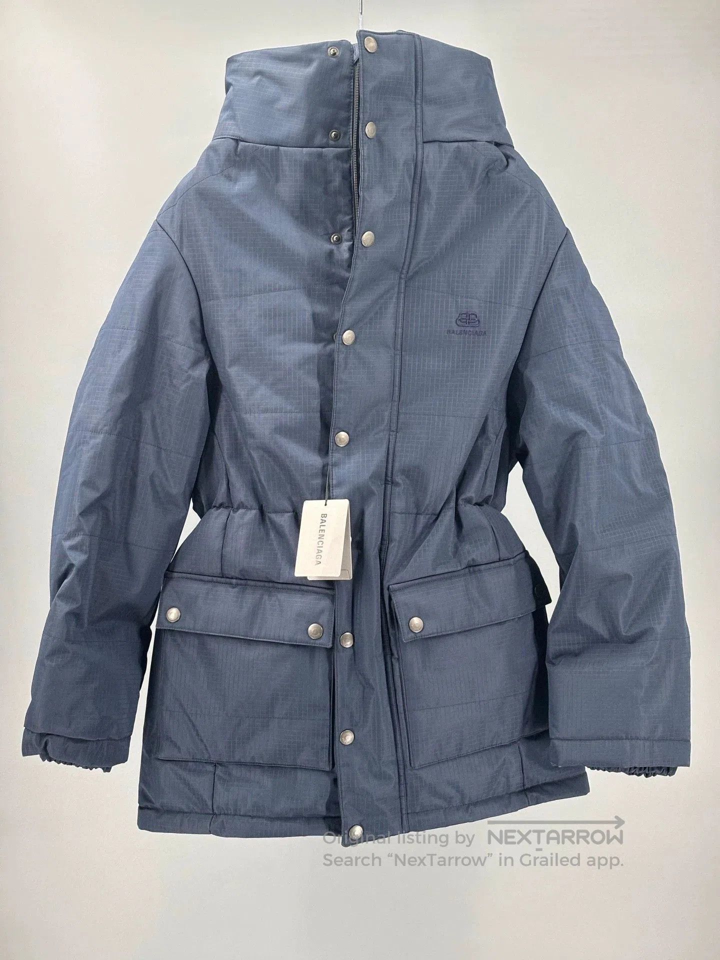 Balenciaga balenciaga men's cotton coat in blue. Size US L / EU 52-54 / 3 - 1 Thumbnail