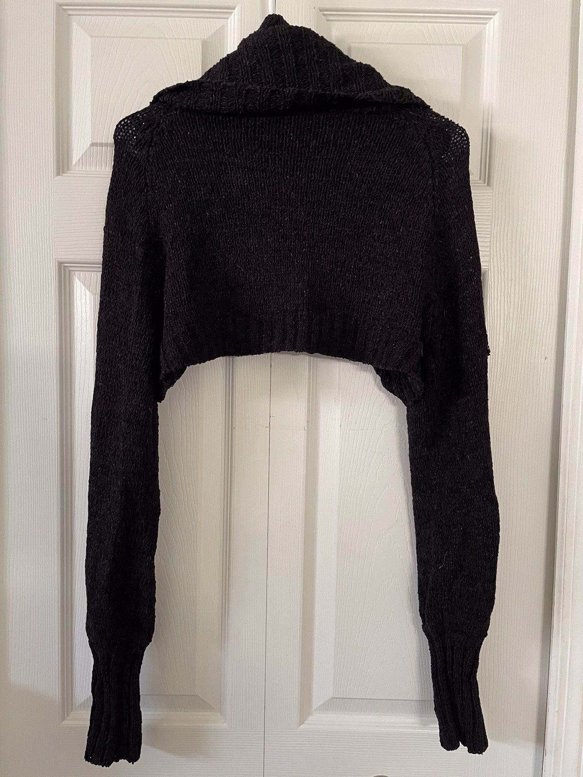 Bebe Bebe Black Long Sleeve Shrug Size L Size L / US 10 / IT 46 - 3 Thumbnail