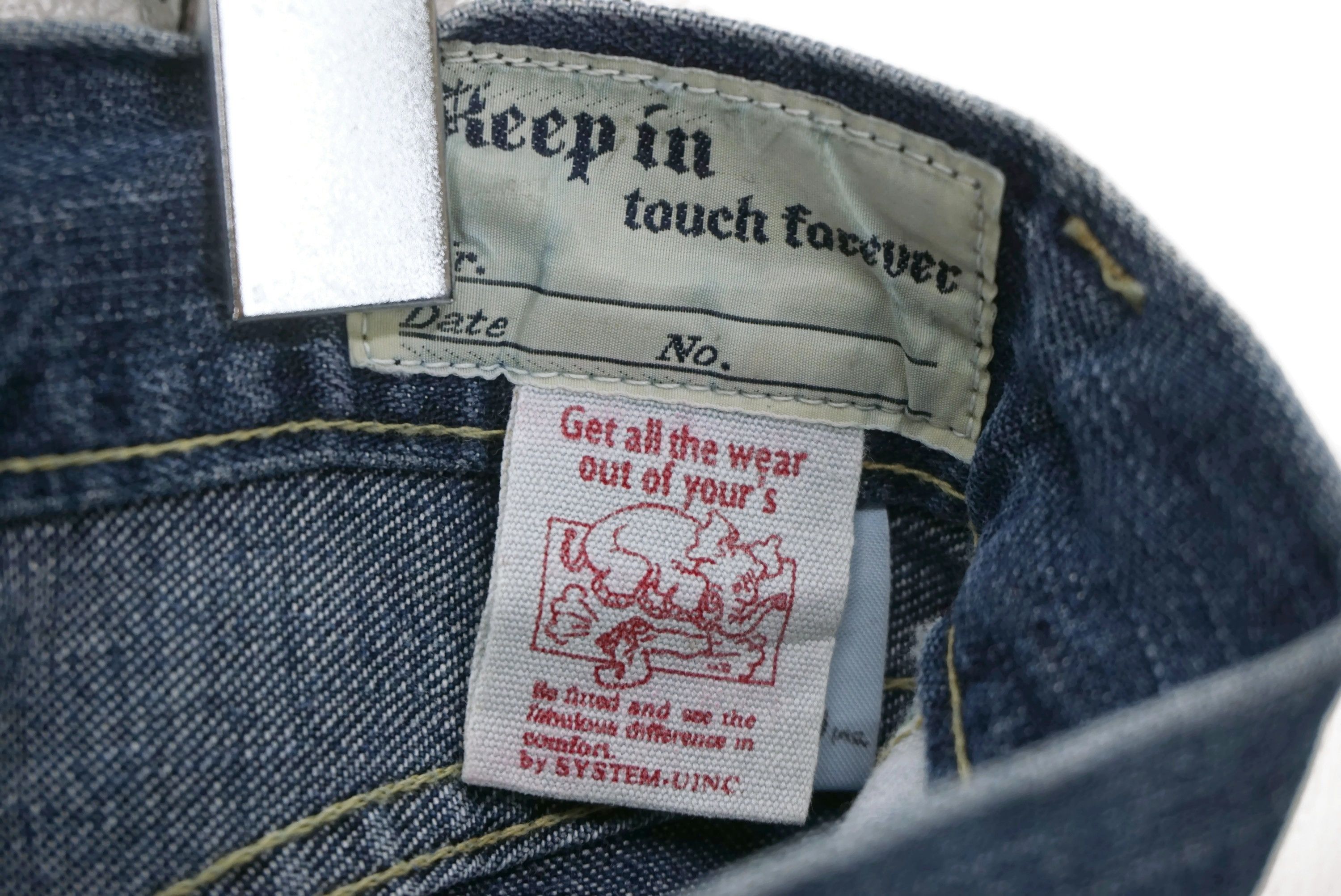 Japanese Brand Bartack Jeans Size W32xL26 System-U Baggy Cropped Jorts Size US 32 / EU 48 - 11 Thumbnail