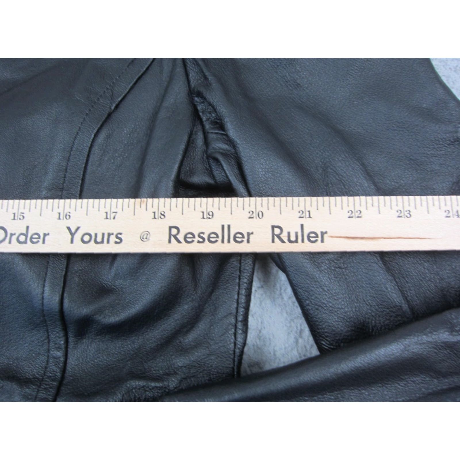 Worthington Vintage Worthington Leather Jacket Womens L Black Bomber 90s Button Up Jacket Size L / US 10 / IT 46 - 7 Thumbnail