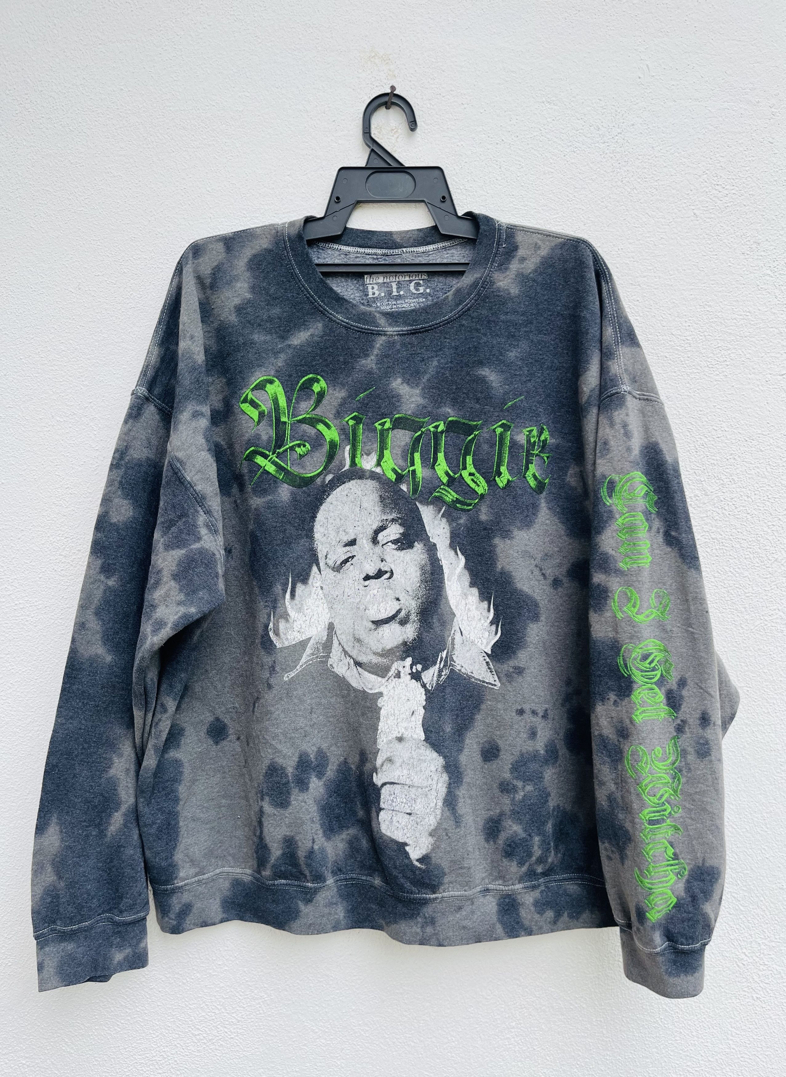 Band Tees × Japanese Brand Vintage Biggie Hip Hop Rapper Streetwear Fashion Style Size US XL / EU 56 / 4 - 1 Thumbnail