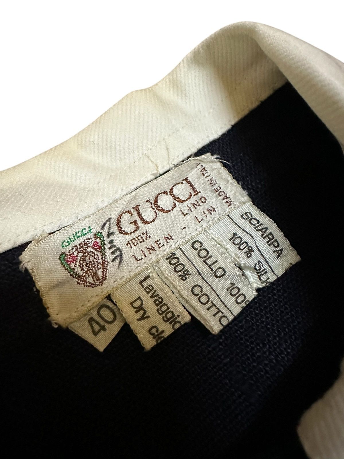 Gucci 80s Gucci Midi Dress Size S / US 4 / IT 40 - 4 Thumbnail