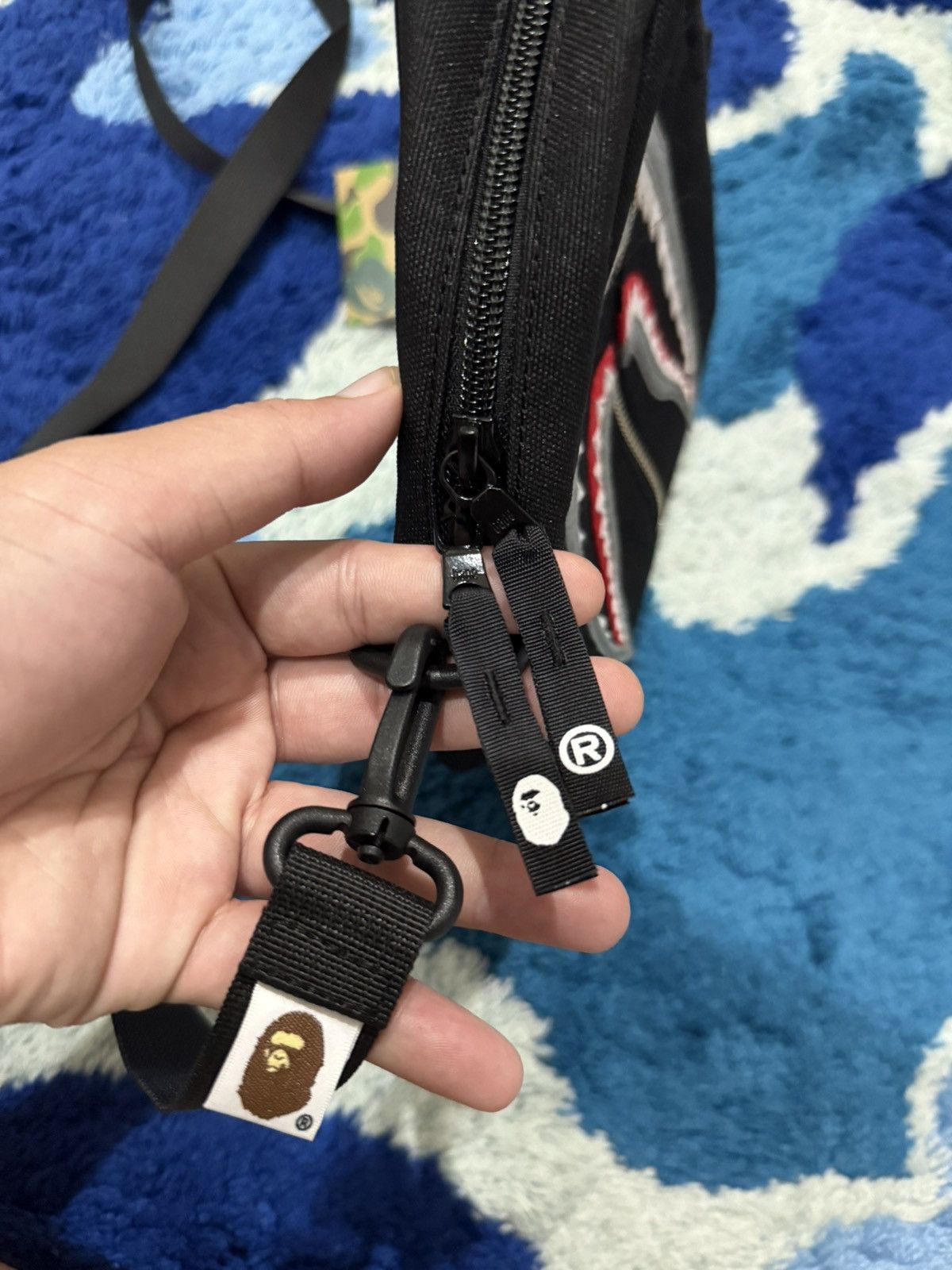 Bape Bape Shark Sling Bag Size ONE SIZE - 3 Thumbnail