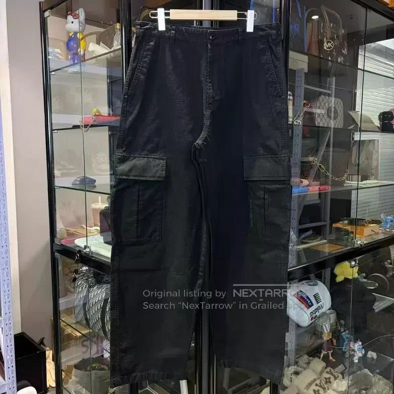 Acne Studios Acne Studios size XL SS24 Logo Embroidered Cargo Pants Size US 26 / EU 42 - 2 Thumbnail