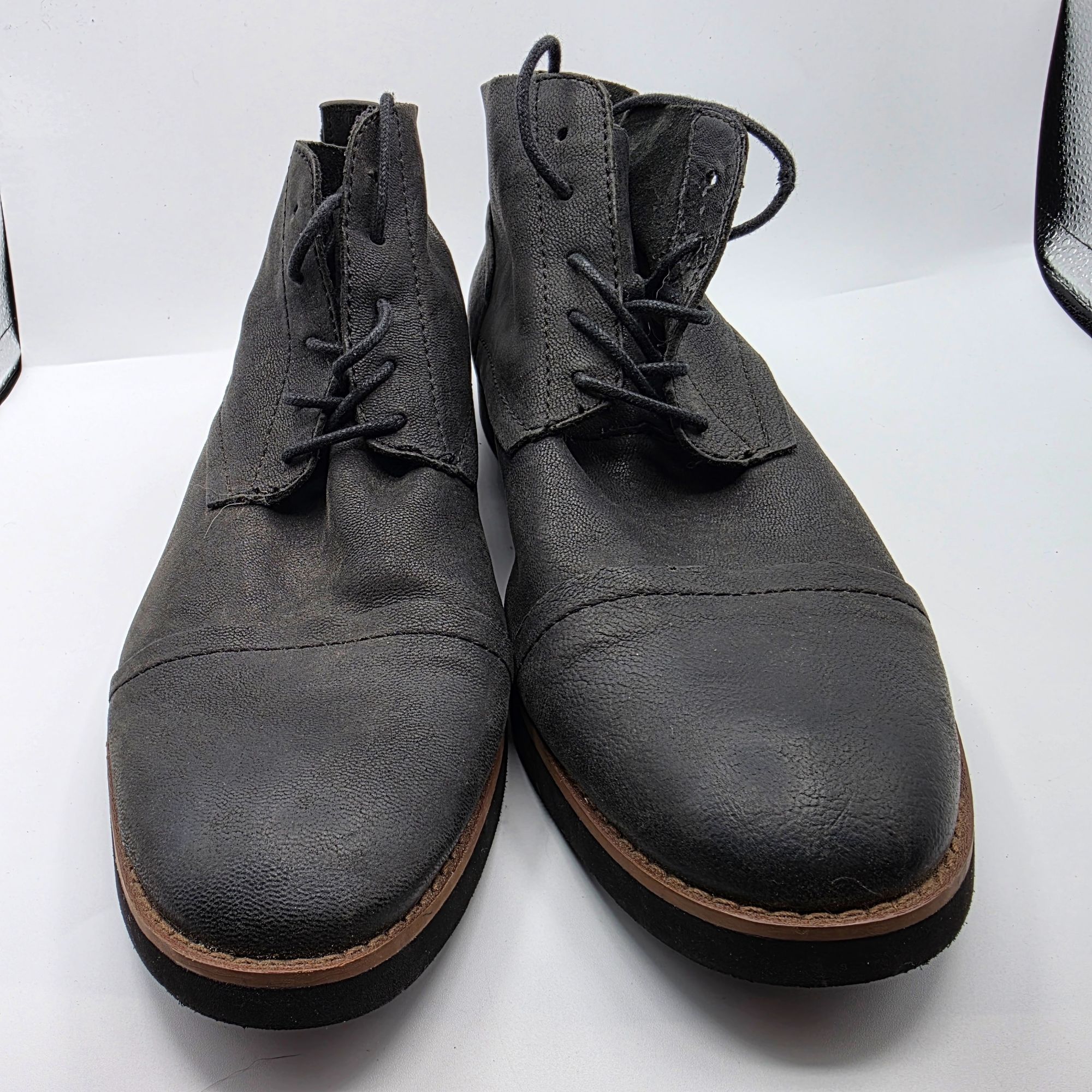 Other Bucks By Walk Over Mens Size 11 Black Boots Walking Casual P Size US 11 / EU 44 - 14 Thumbnail