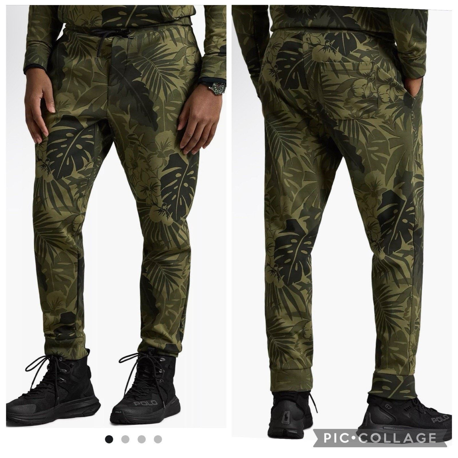 Ralph Lauren Palm Cove Camo Jogger Pant Green 3XB NEW