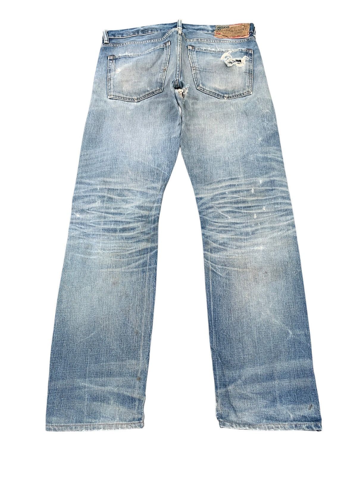 Polo Ralph Lauren DENIM & SUPPLY POLO RALPH LAUREN RL DISTRESSED DENIM Size US 35 - 4 Thumbnail